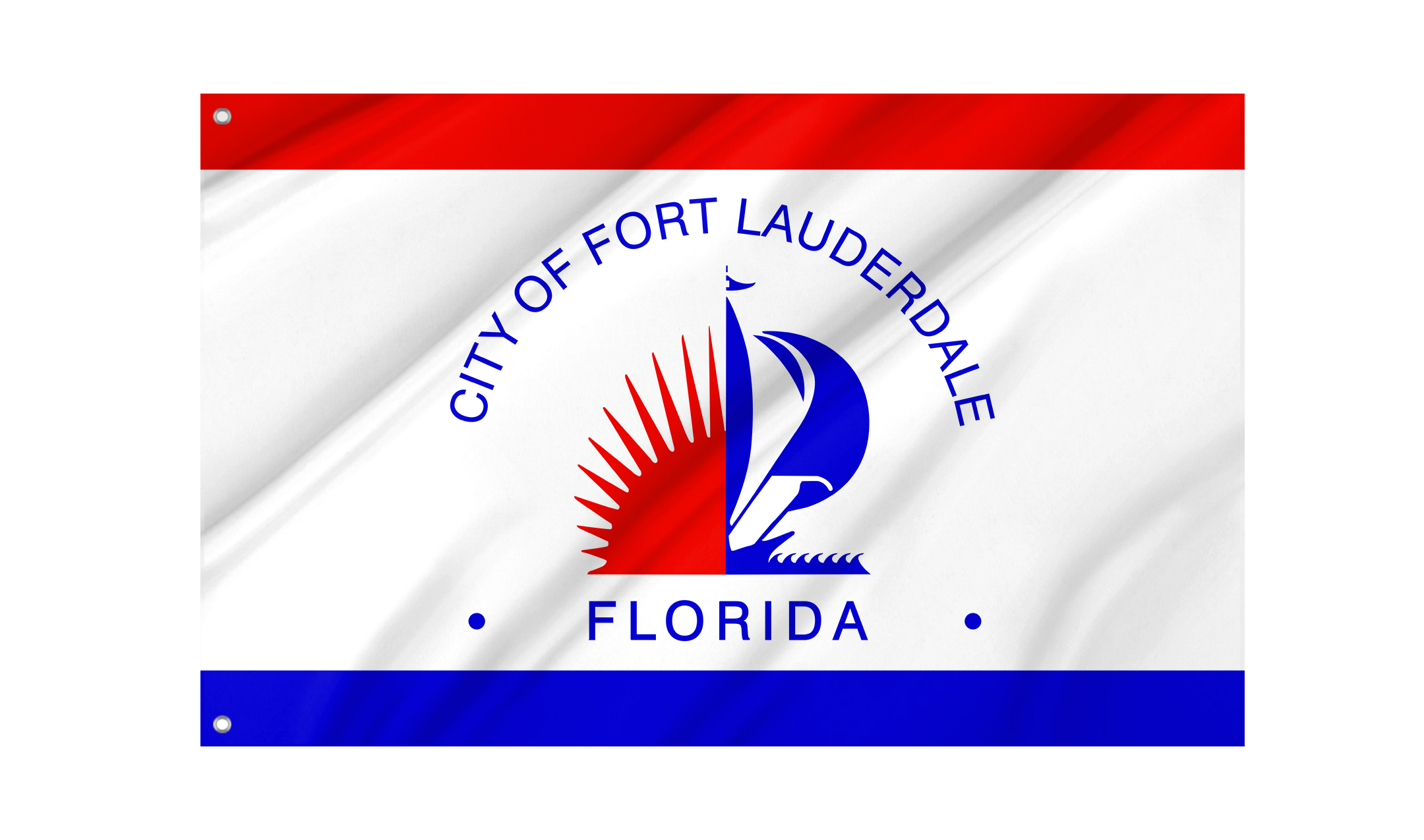 Fort Lauderdale Flag for Indoor & Outdoor Use