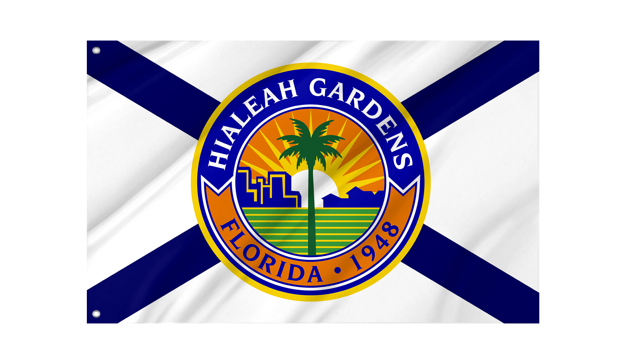 Hialeah Gardens Flag for Indoor & Outdoor Use