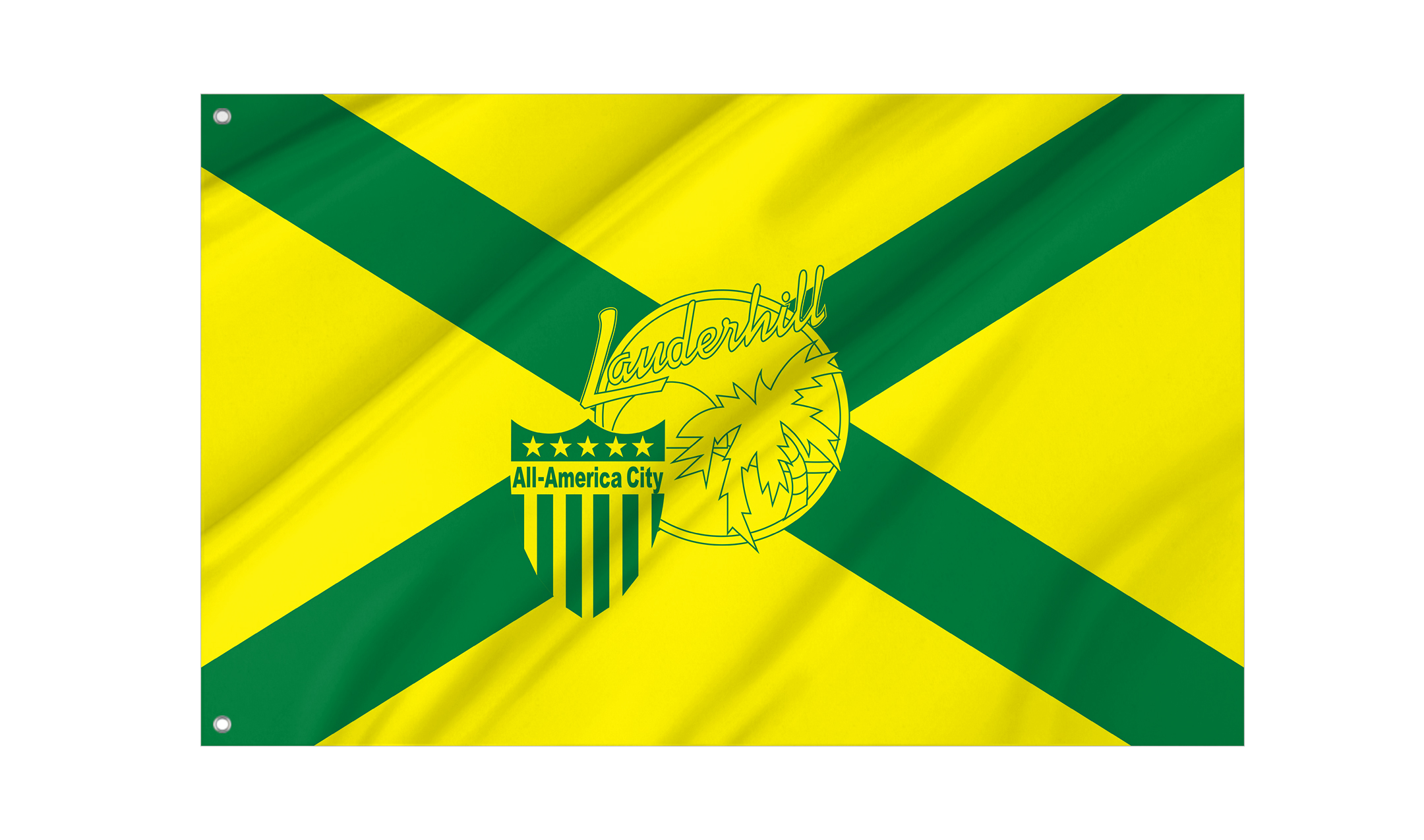 Lauderhill Flag for Indoor & Outdoor Use