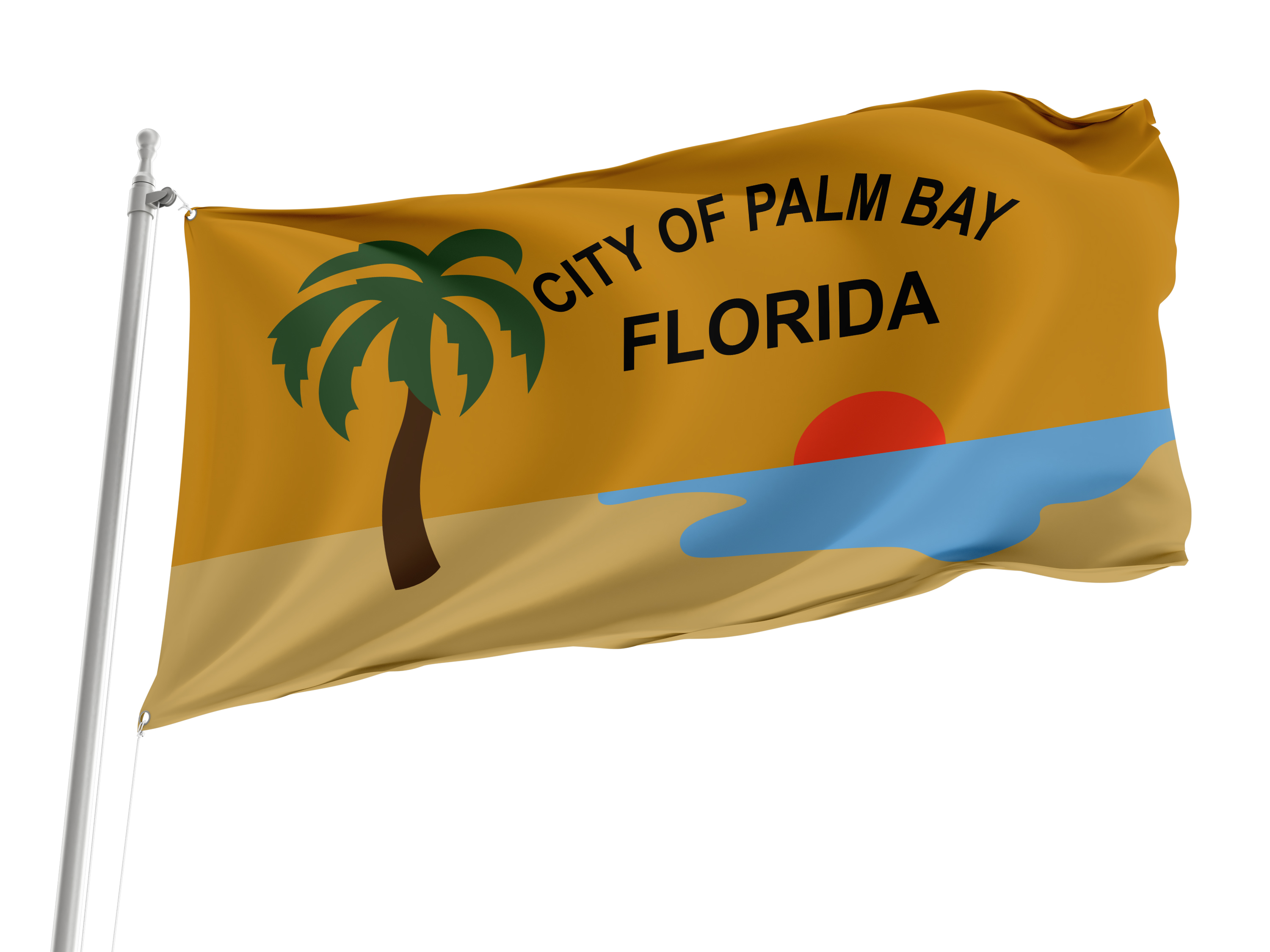 Palm Bay Flag for Indoor & Outdoor Use