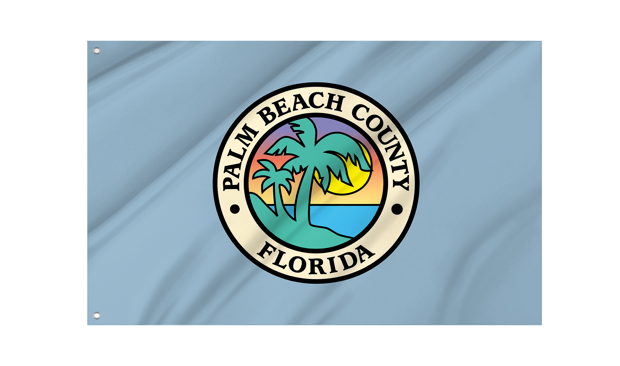 Palm Beach County Flag for Indoor & Outdoor Use