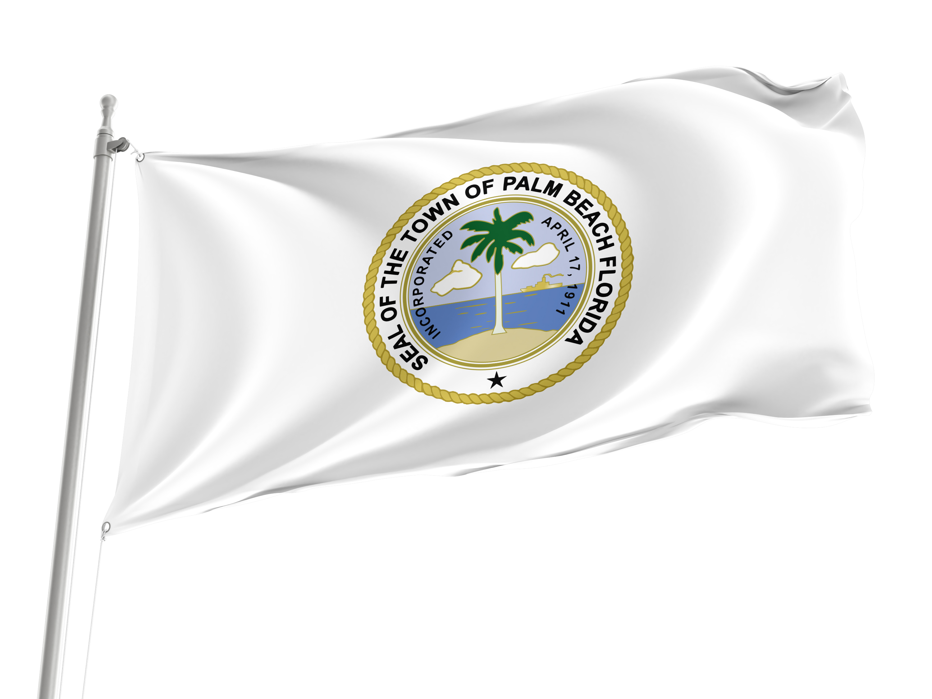 Palm Beach, Florida Flag for Indoor & Outdoor Use