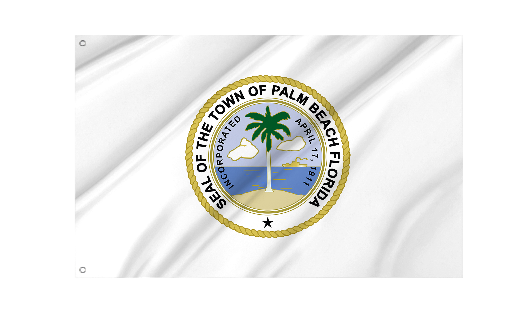 Palm Beach, Florida Flag for Indoor & Outdoor Use