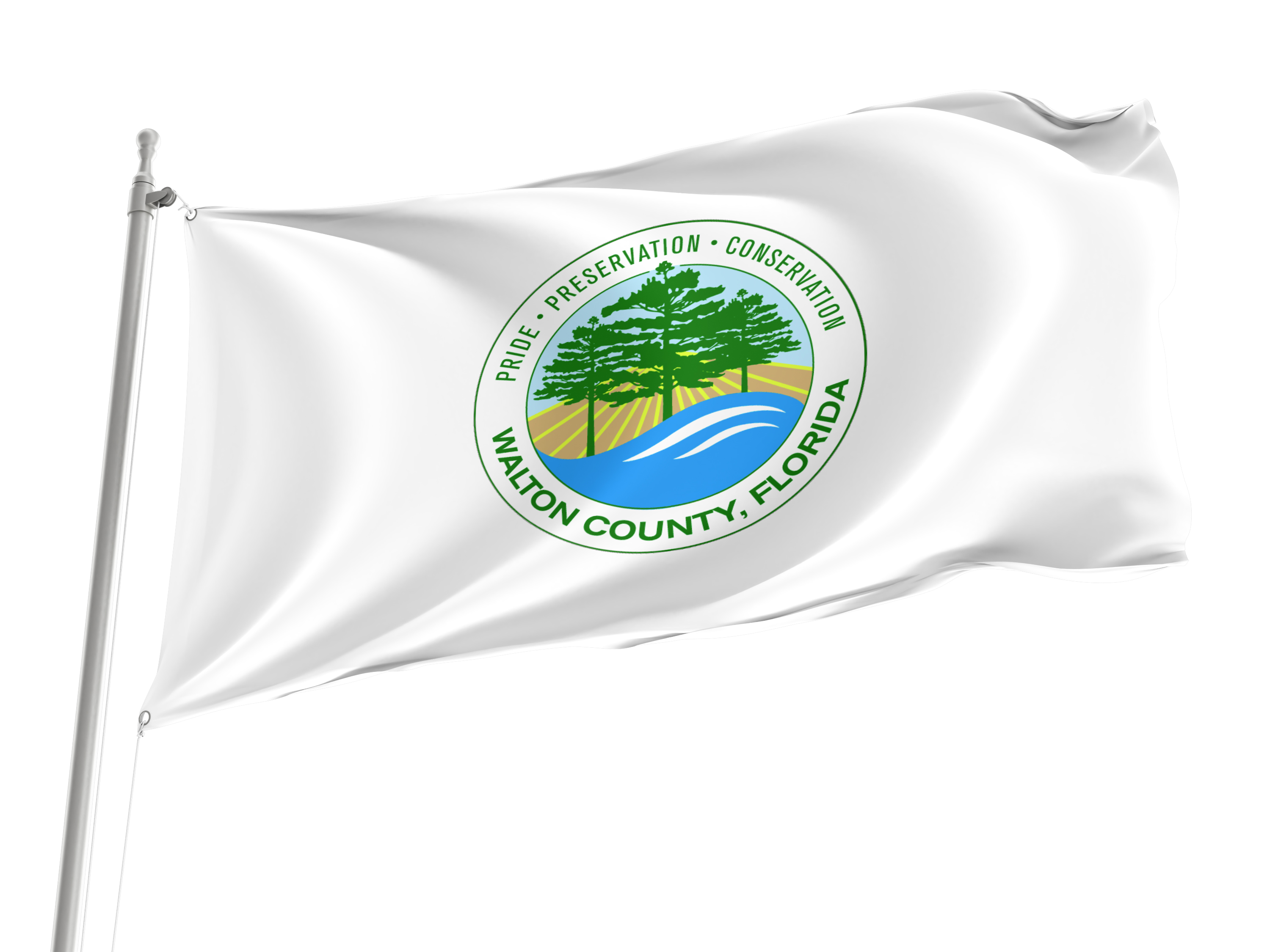 Walton County Flag for Indoor & Outdoor Use