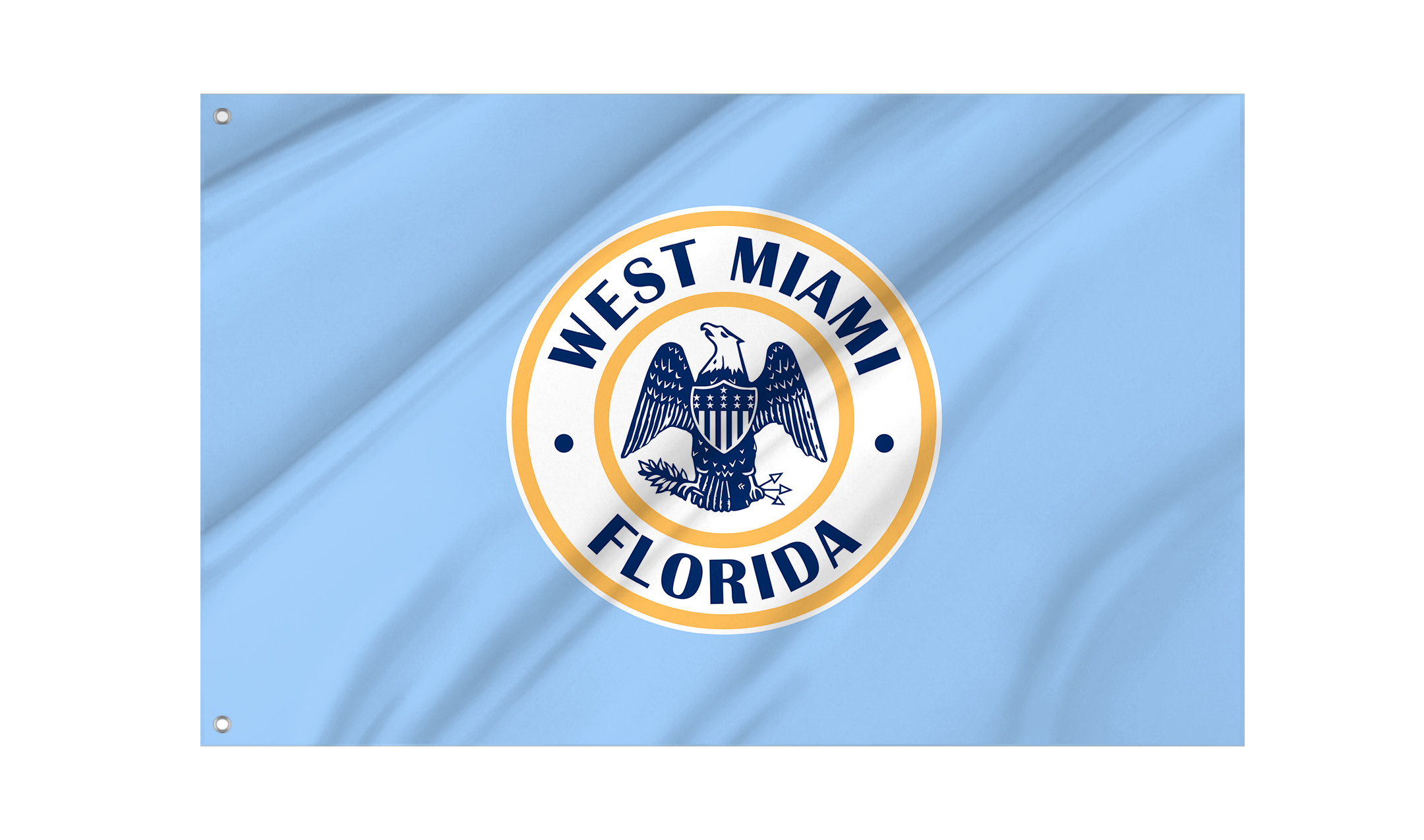 West Miami Flag for Indoor & Outdoor Use