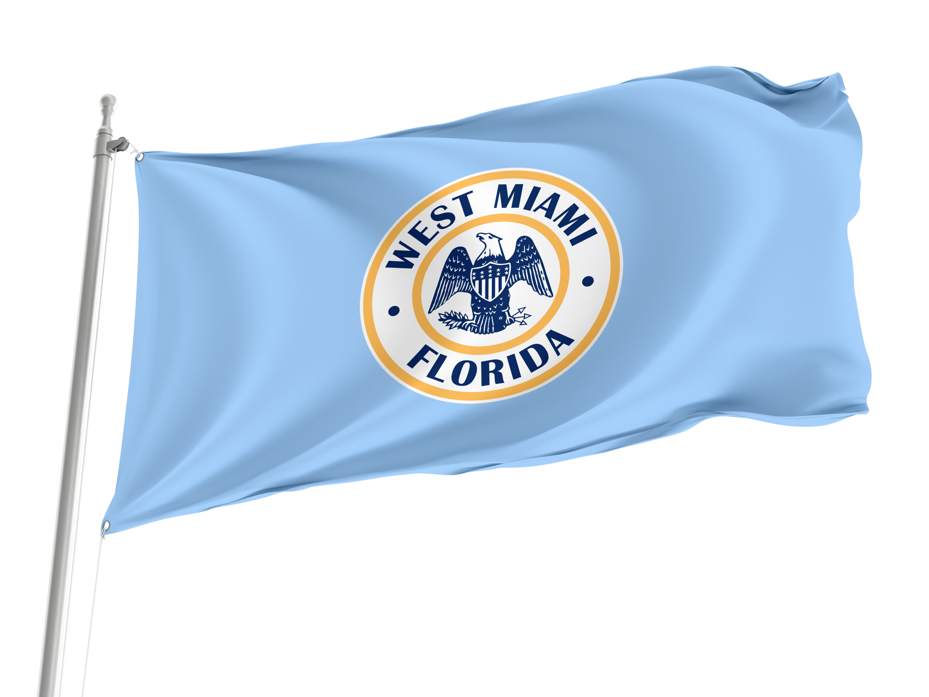 West Miami Flag for Indoor & Outdoor Use