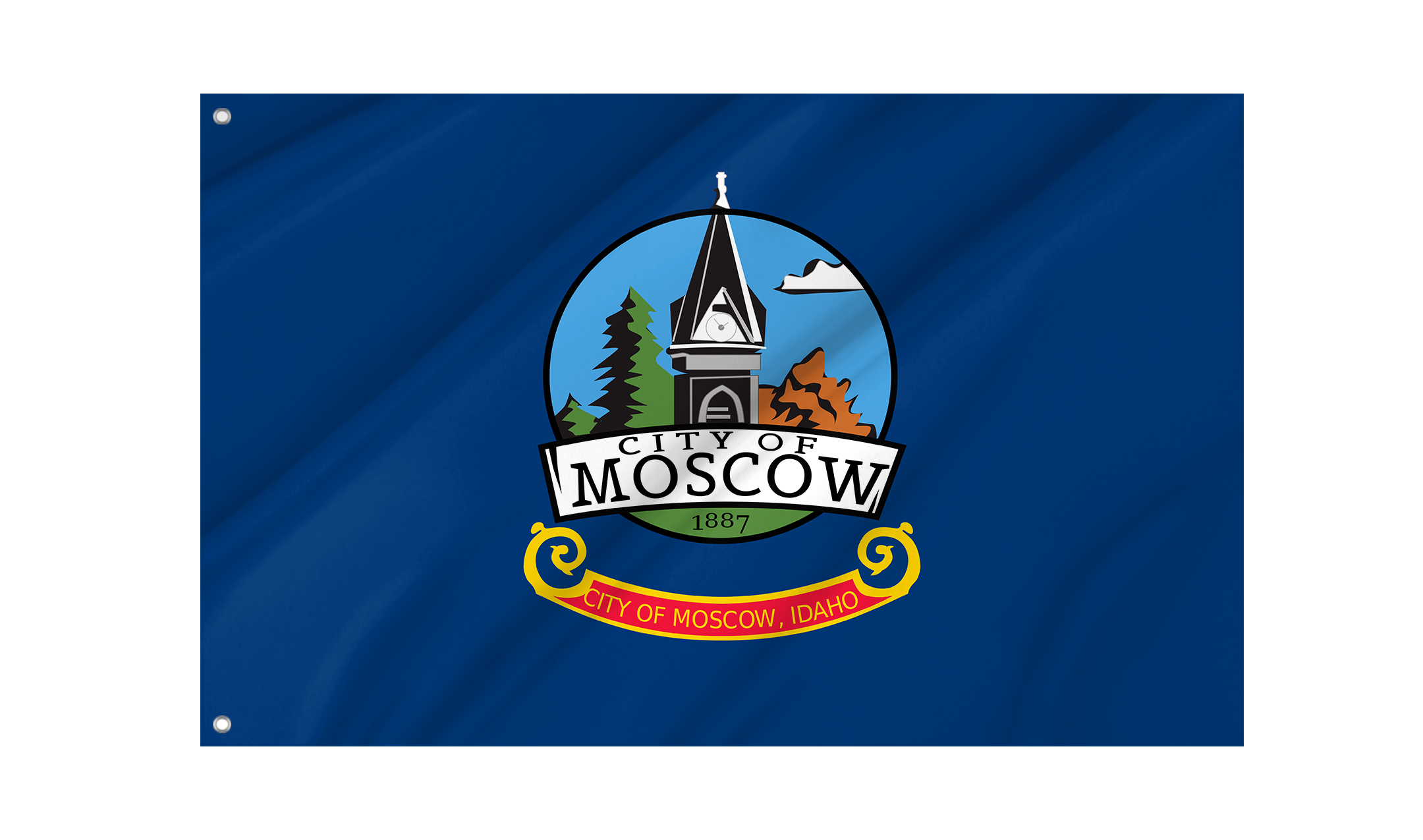 Moscow, Idaho Flag for Indoor & Outdoor Use