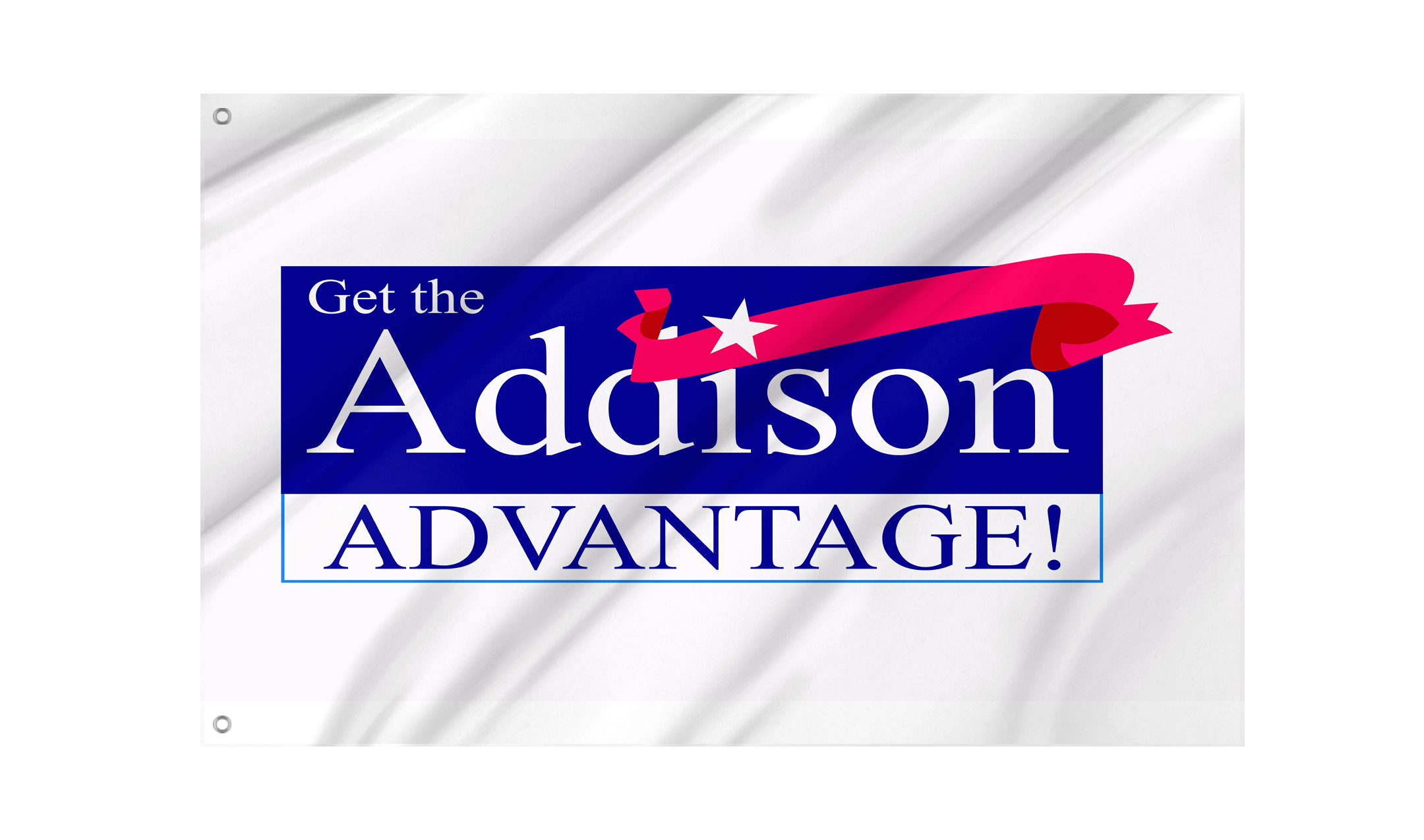 Addison Advantage Flag for Indoor & Outdoor Use