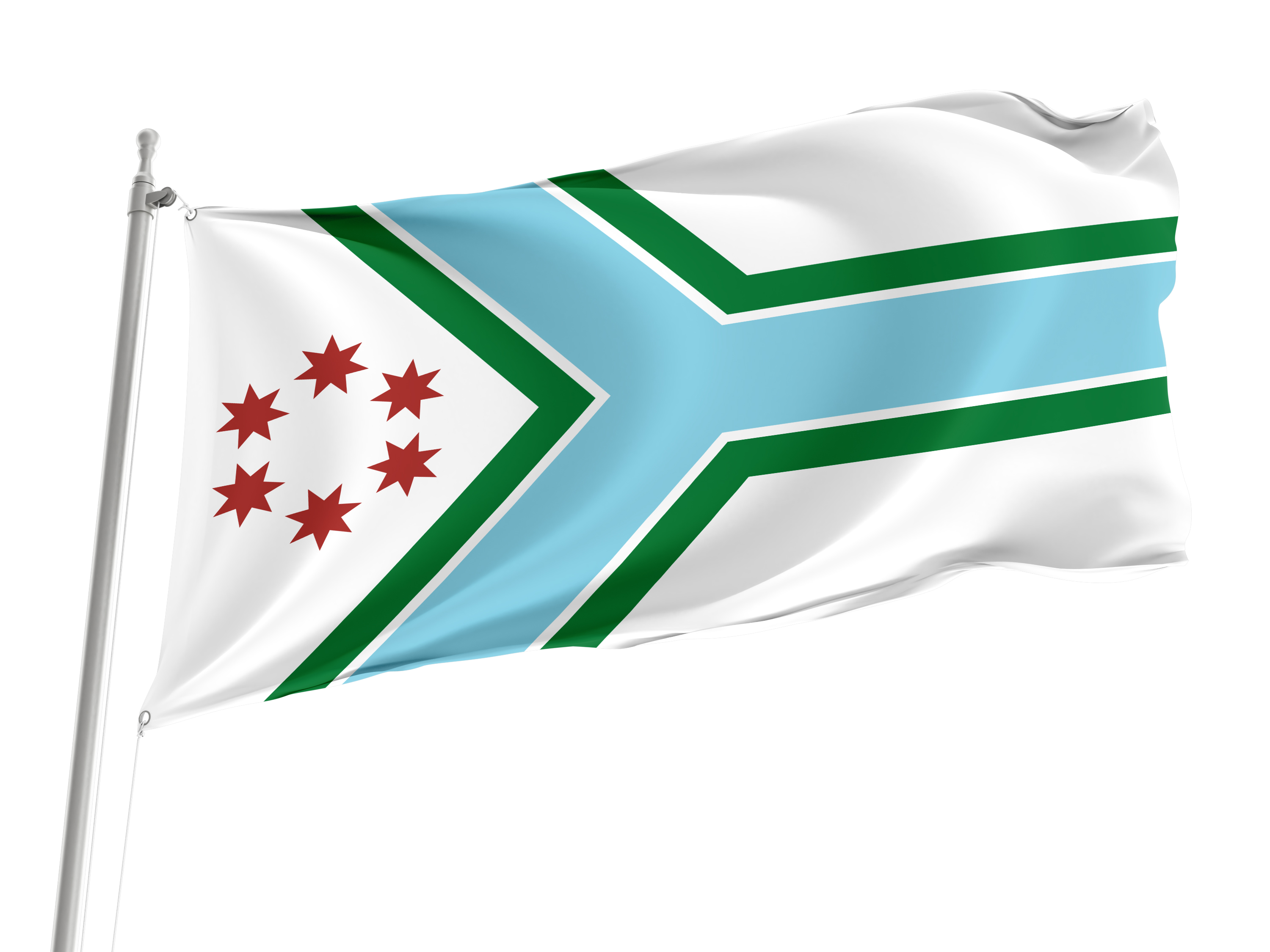 Cook County, Illinois Flag for Indoor & Outdoor Use
