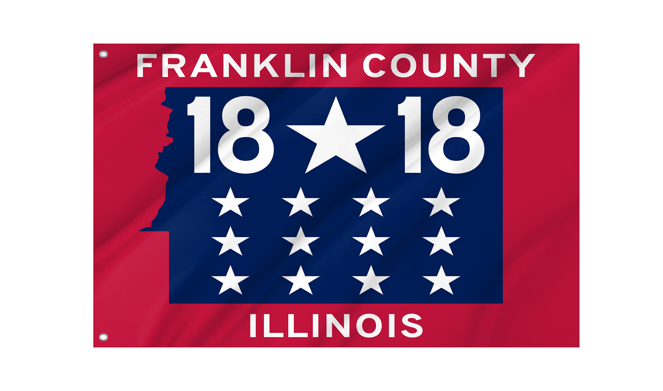 Franklin County Flag for Indoor & Outdoor Use