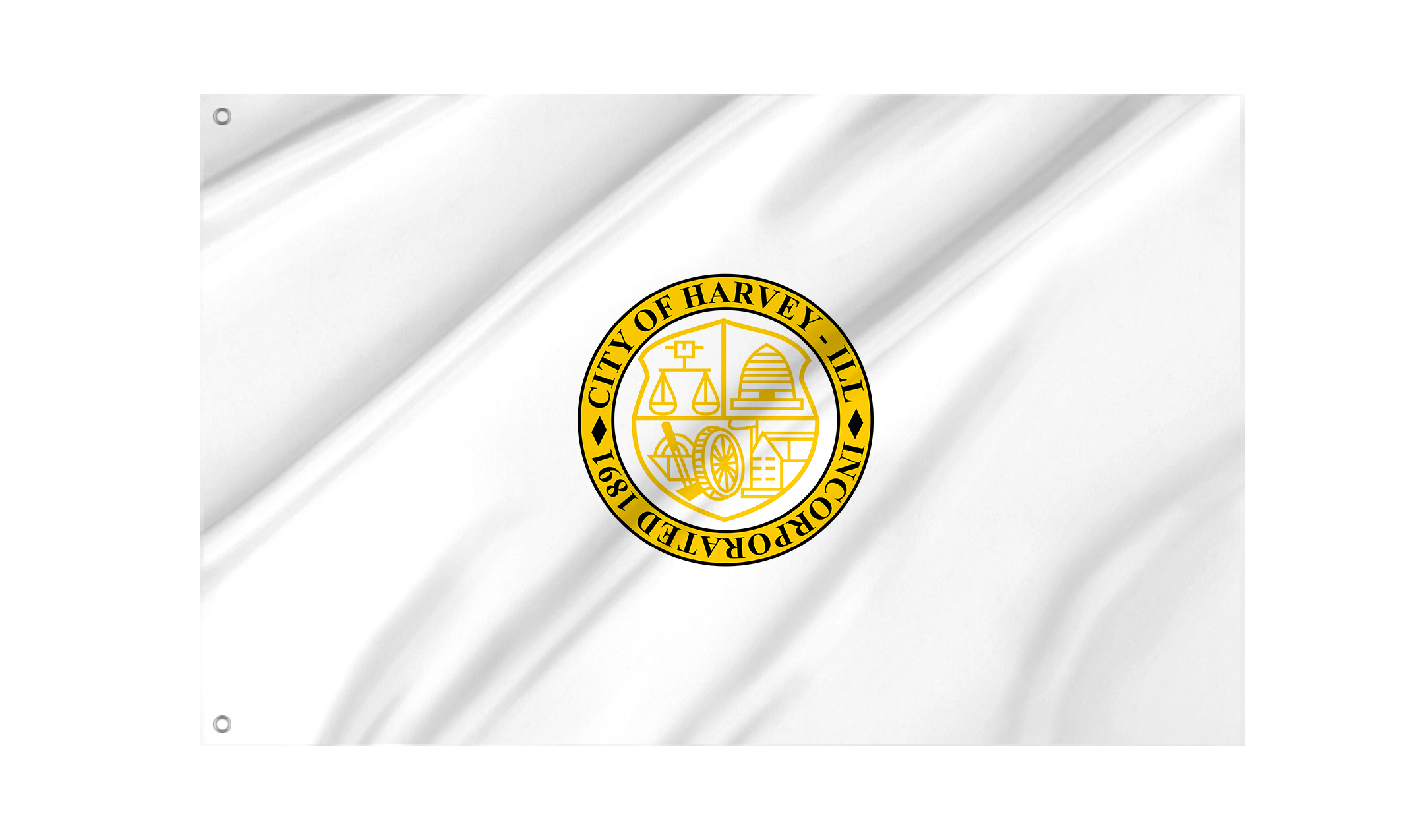 Harvey Flag for Indoor & Outdoor Use