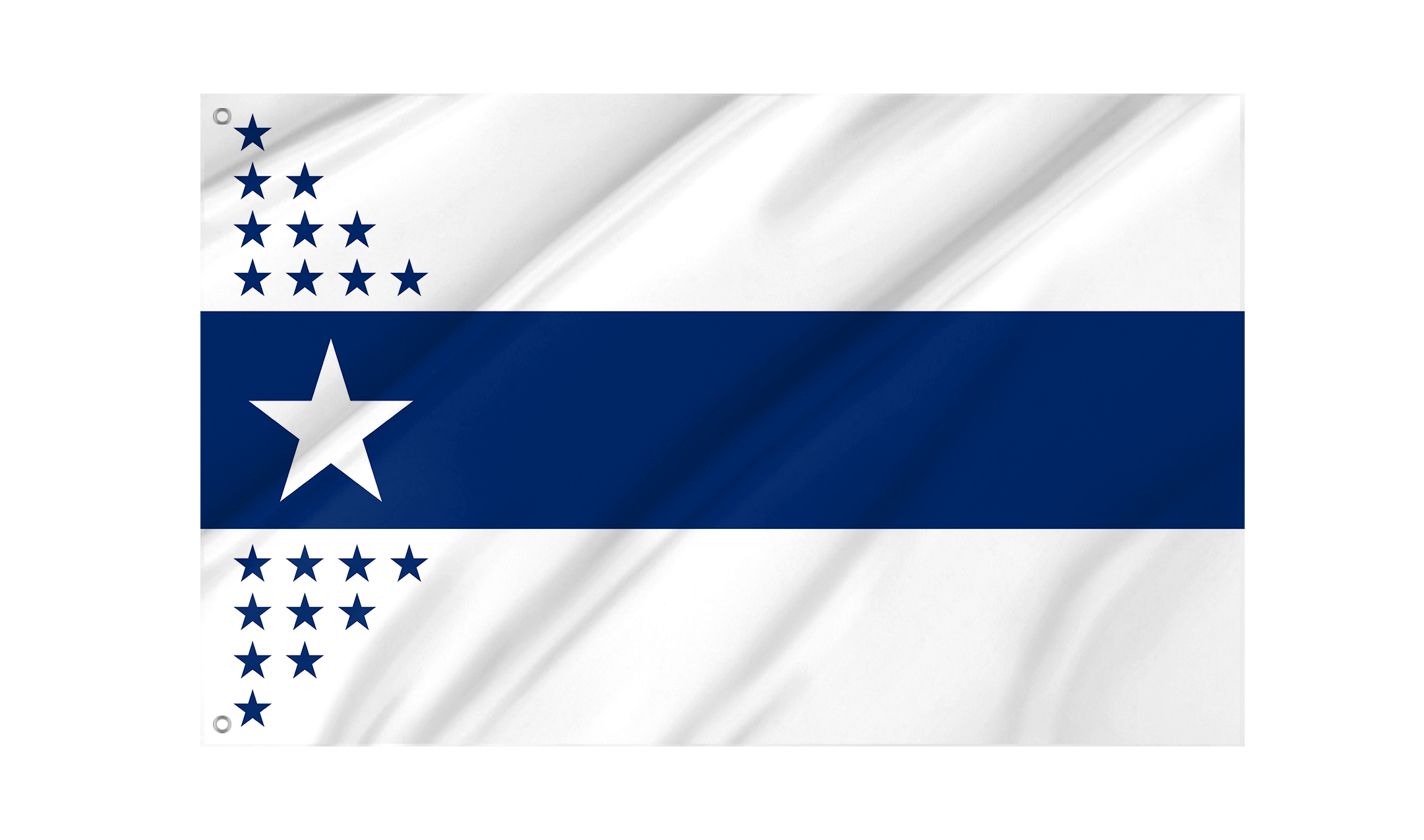 Illinois Centennial Flag for Indoor & Outdoor Use