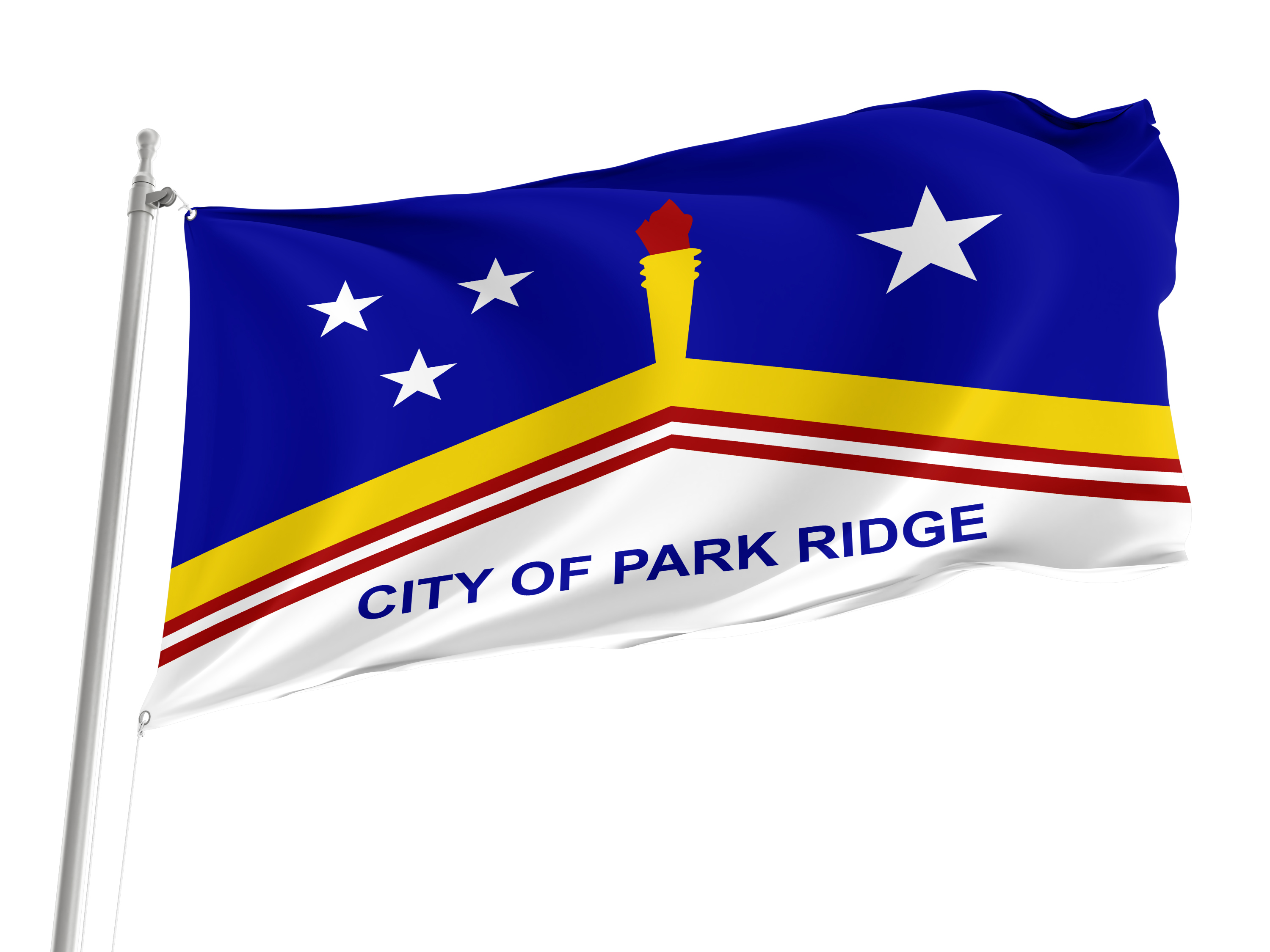 Park Ridge Flag for Indoor & Outdoor Use
