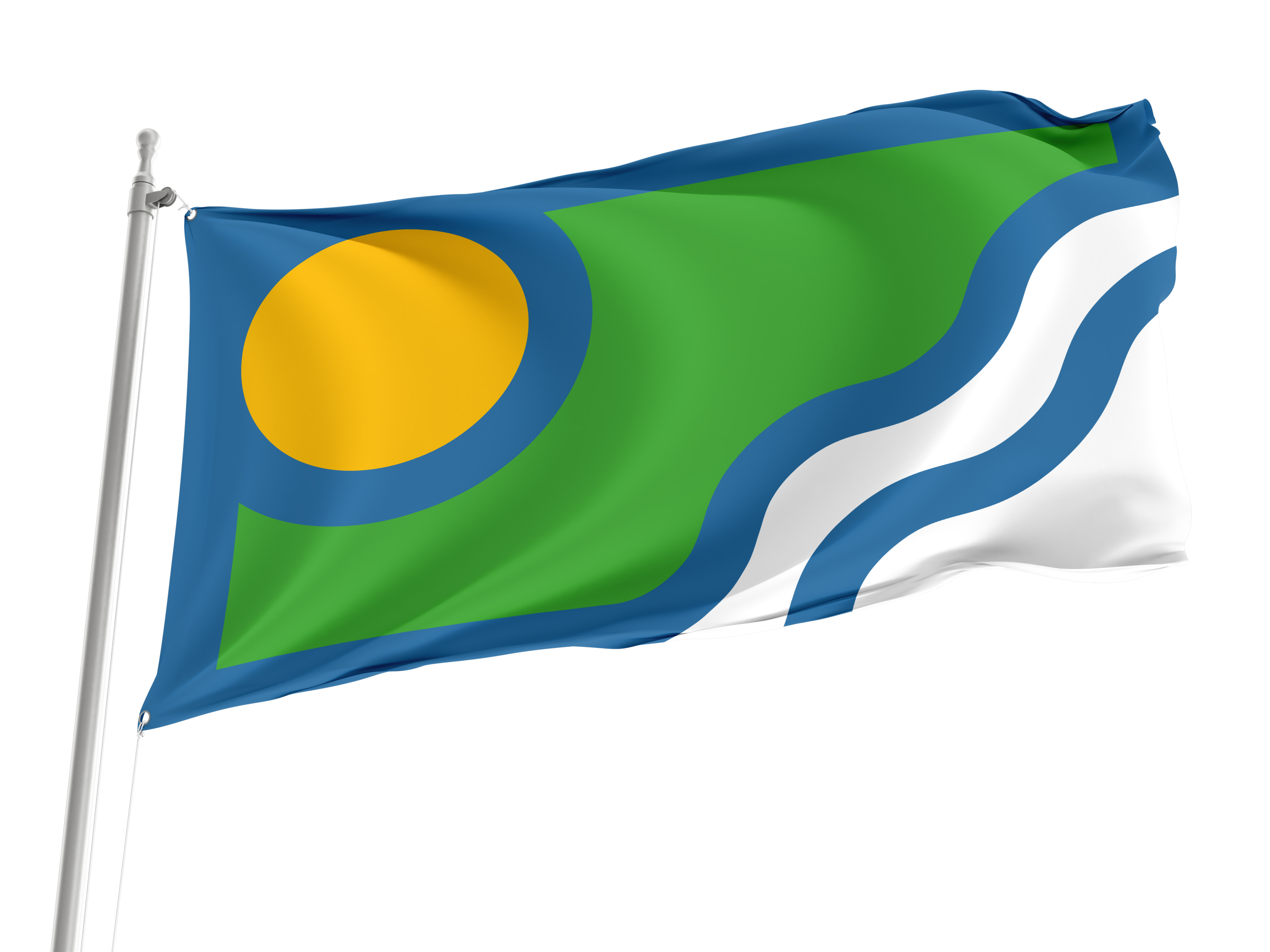 Peoria County Flag for Indoor & Outdoor Use