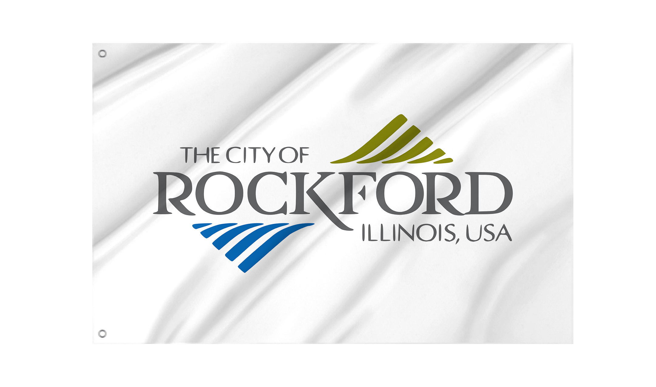 Rockford Flag for Indoor & Outdoor Use