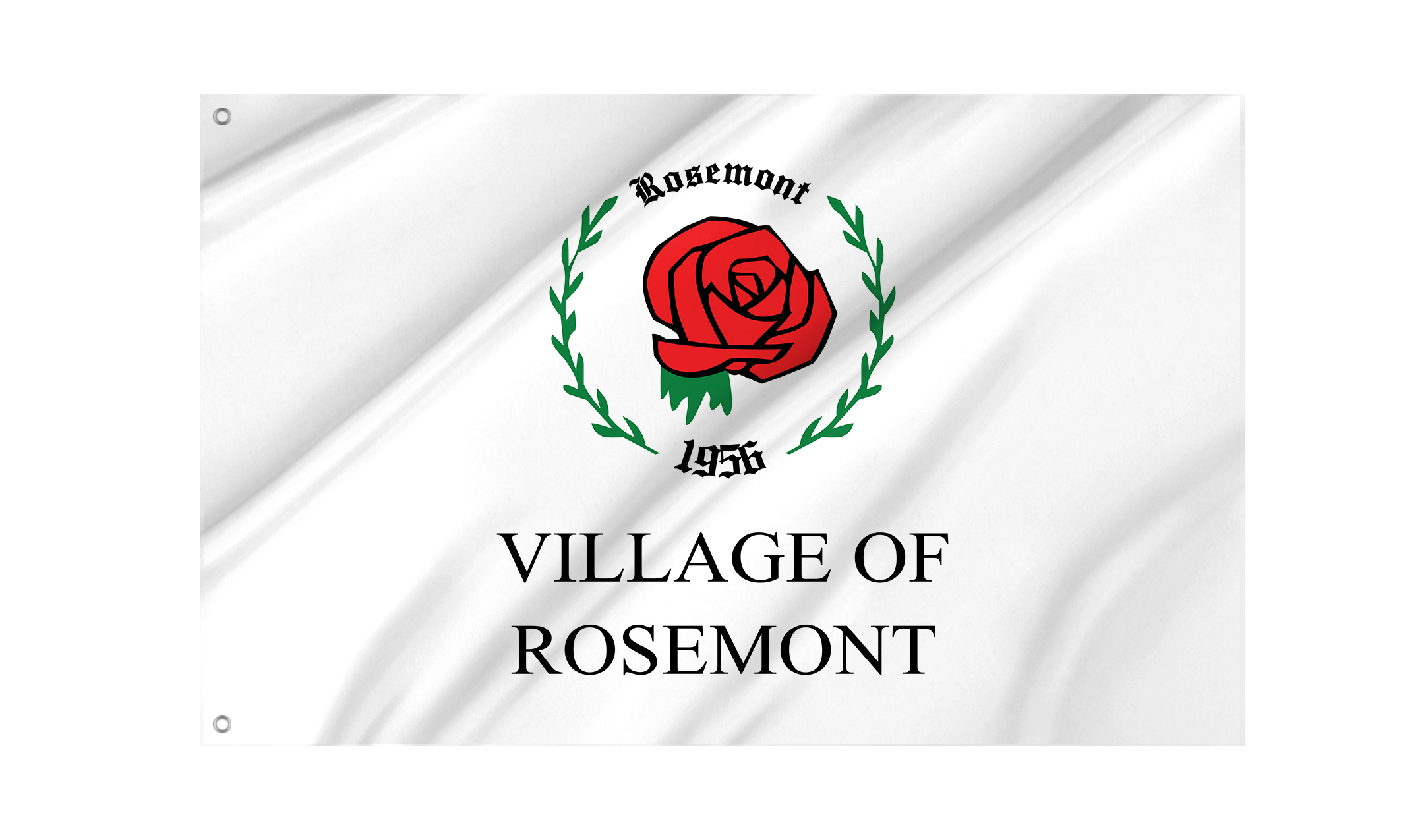Rosemont Flag for Indoor & Outdoor Use