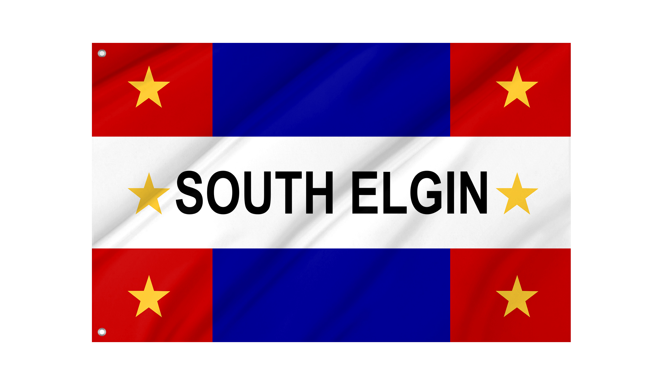 South Elgin Flag for Indoor & Outdoor Use