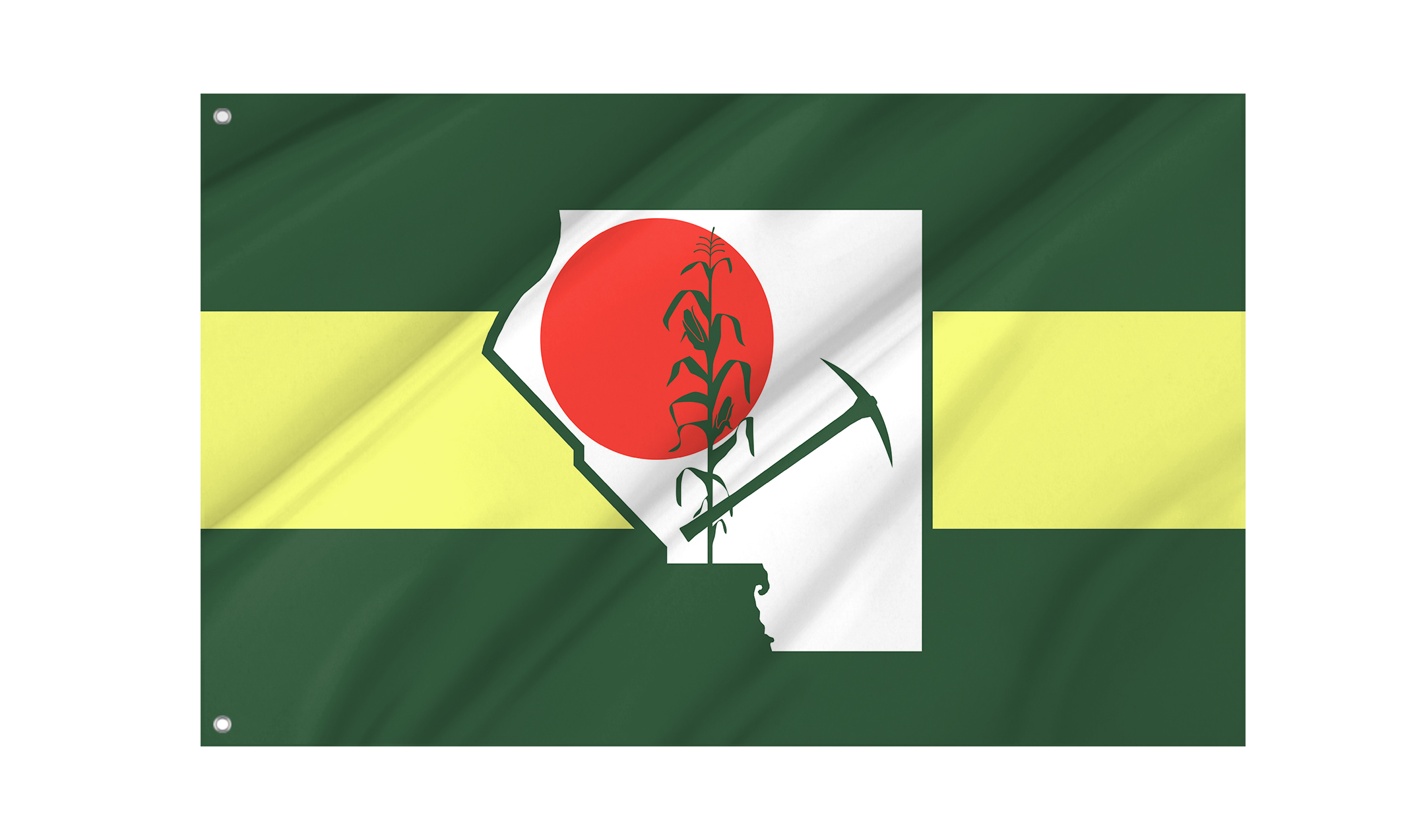 St. Clair County Flag for Indoor & Outdoor Use