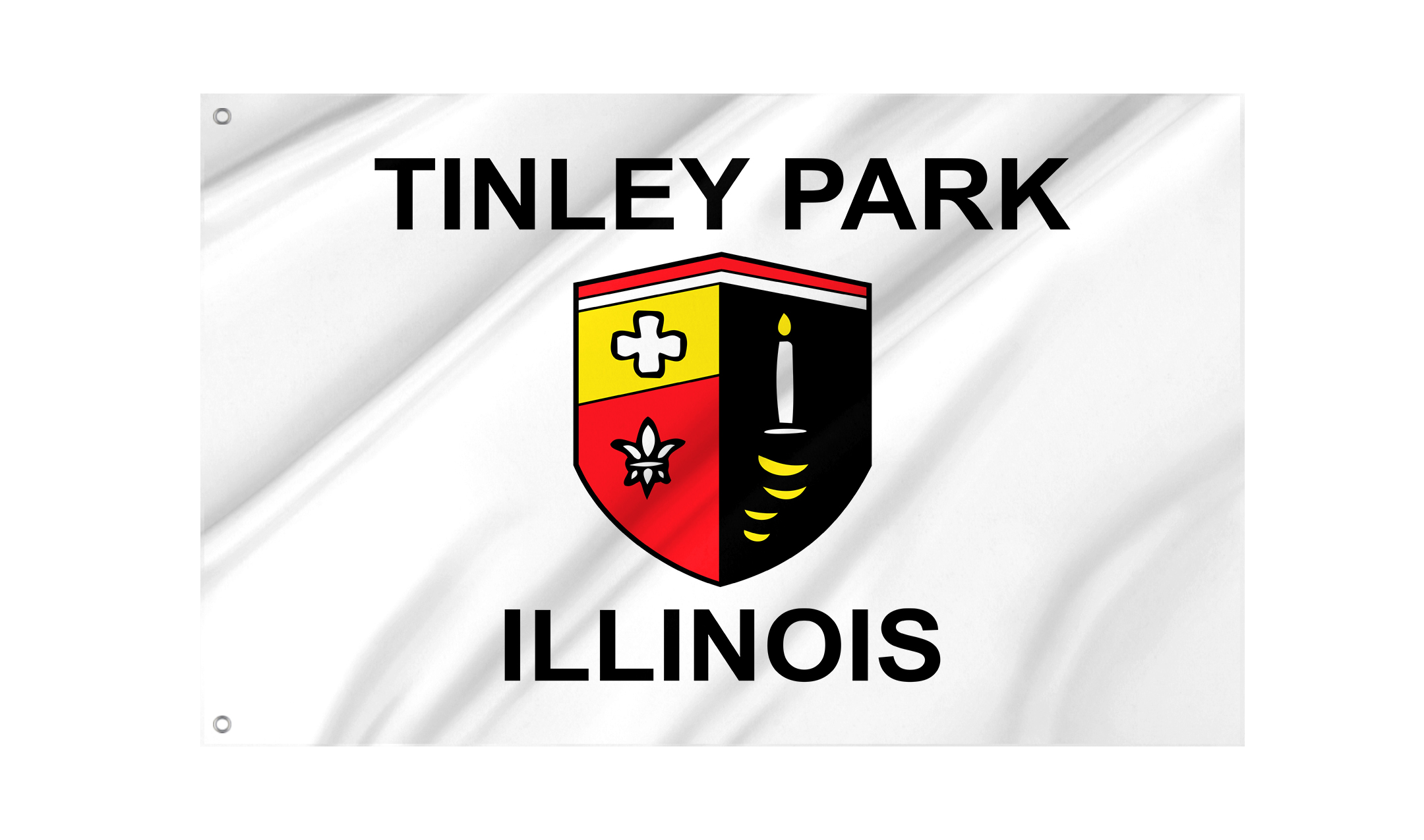 Tinley Park Flag for Indoor & Outdoor Use