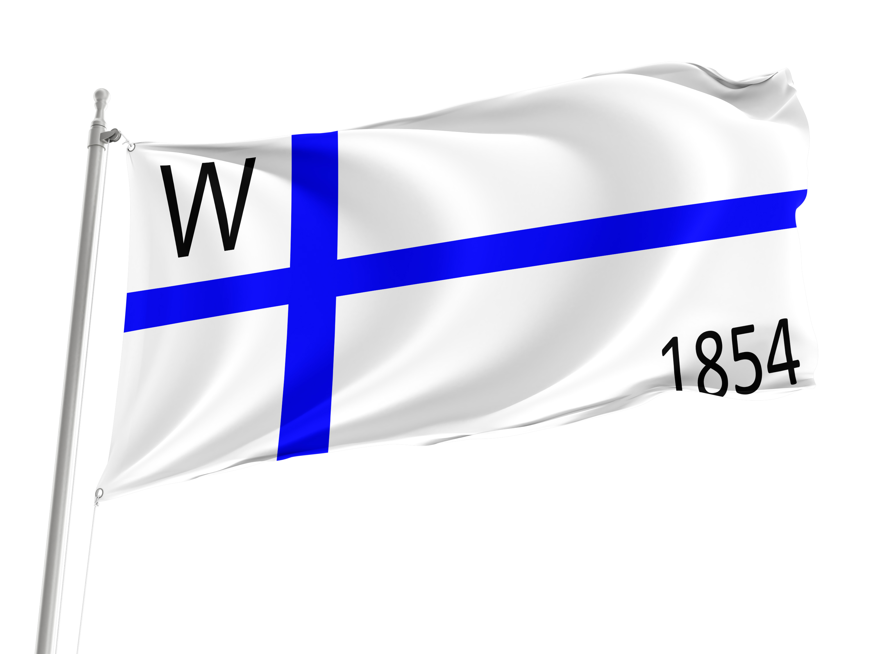 Wapella Flag for Indoor & Outdoor Use