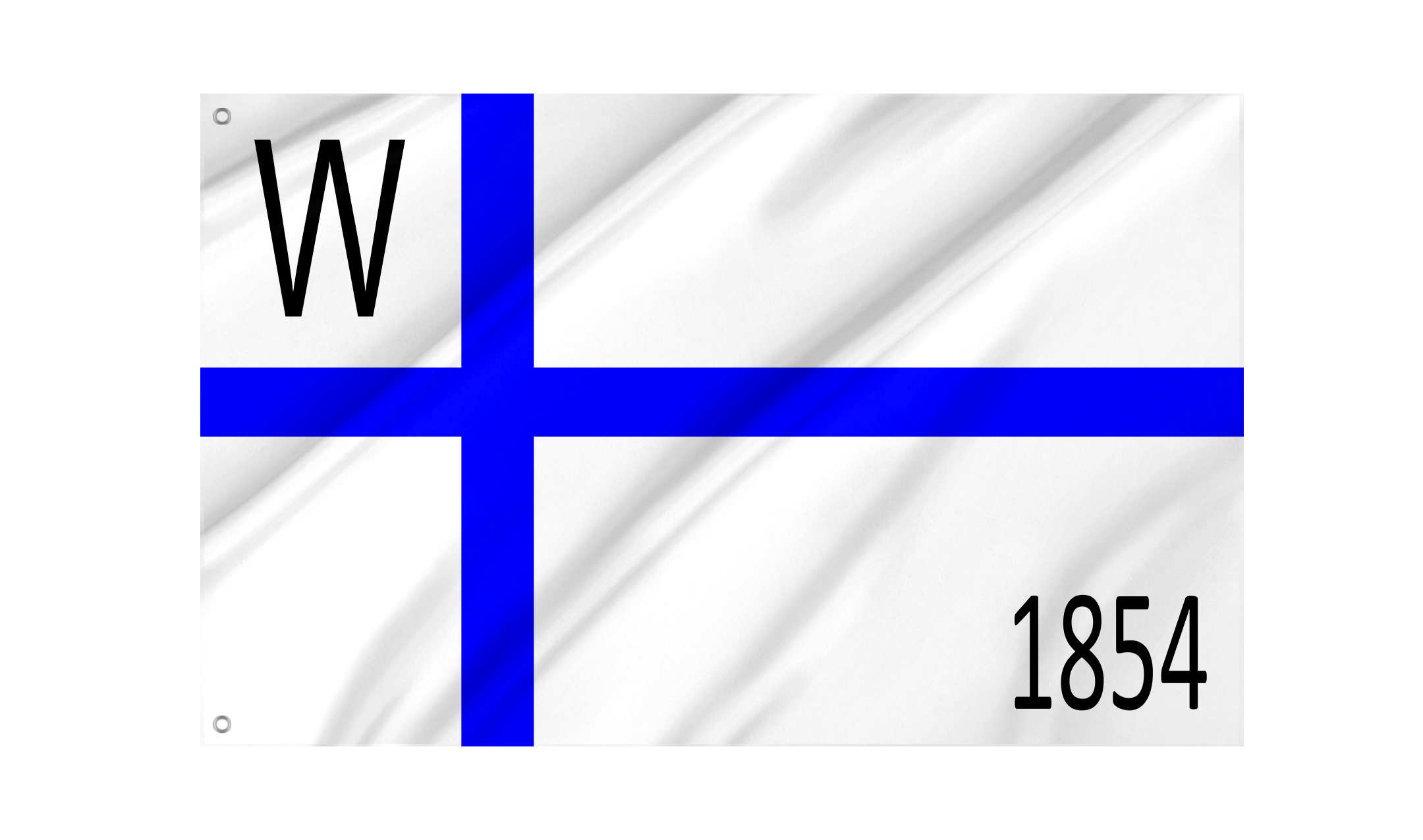 Wapella Flag for Indoor & Outdoor Use