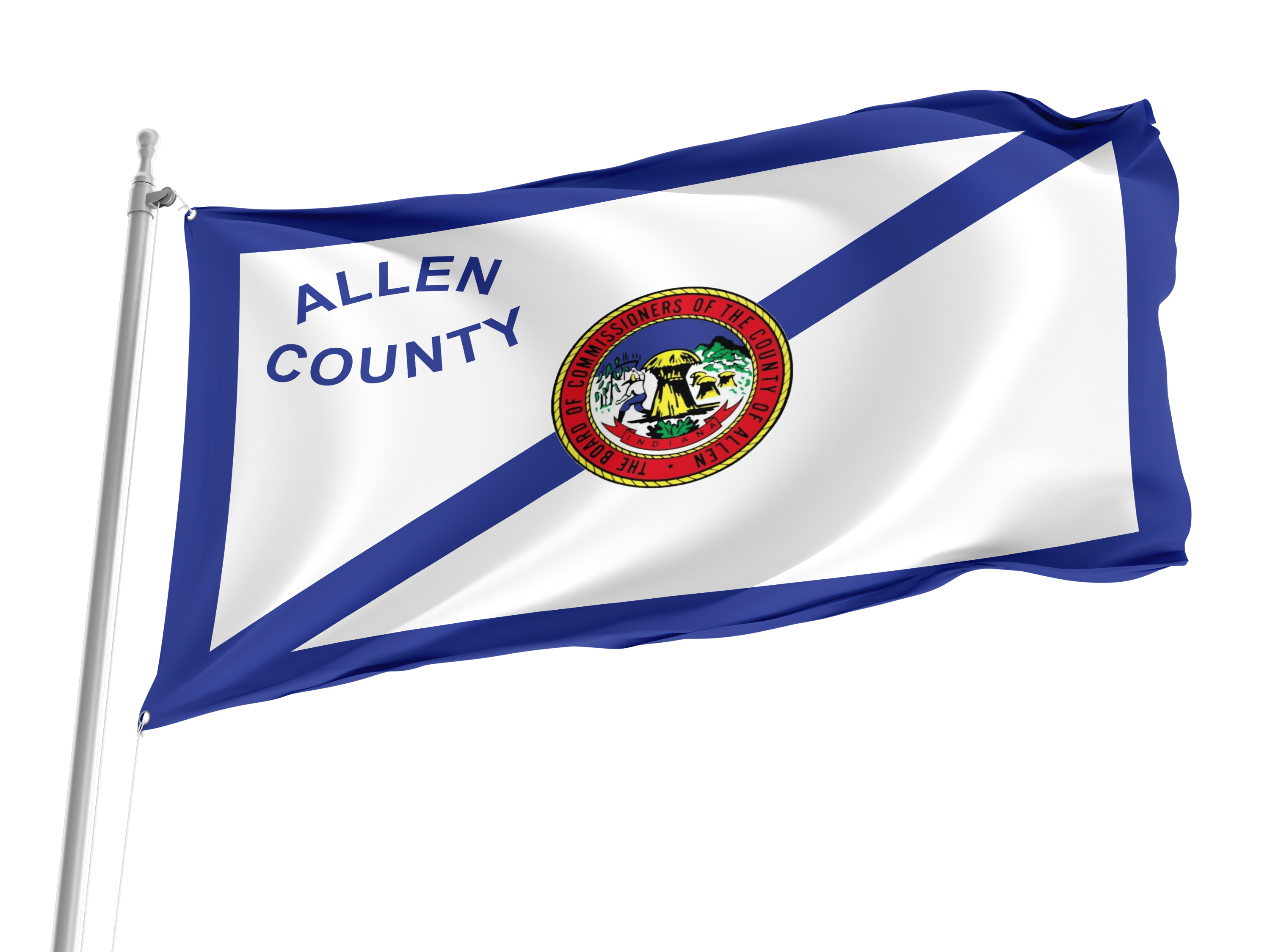 Allen County Flag for Indoor & Outdoor Use