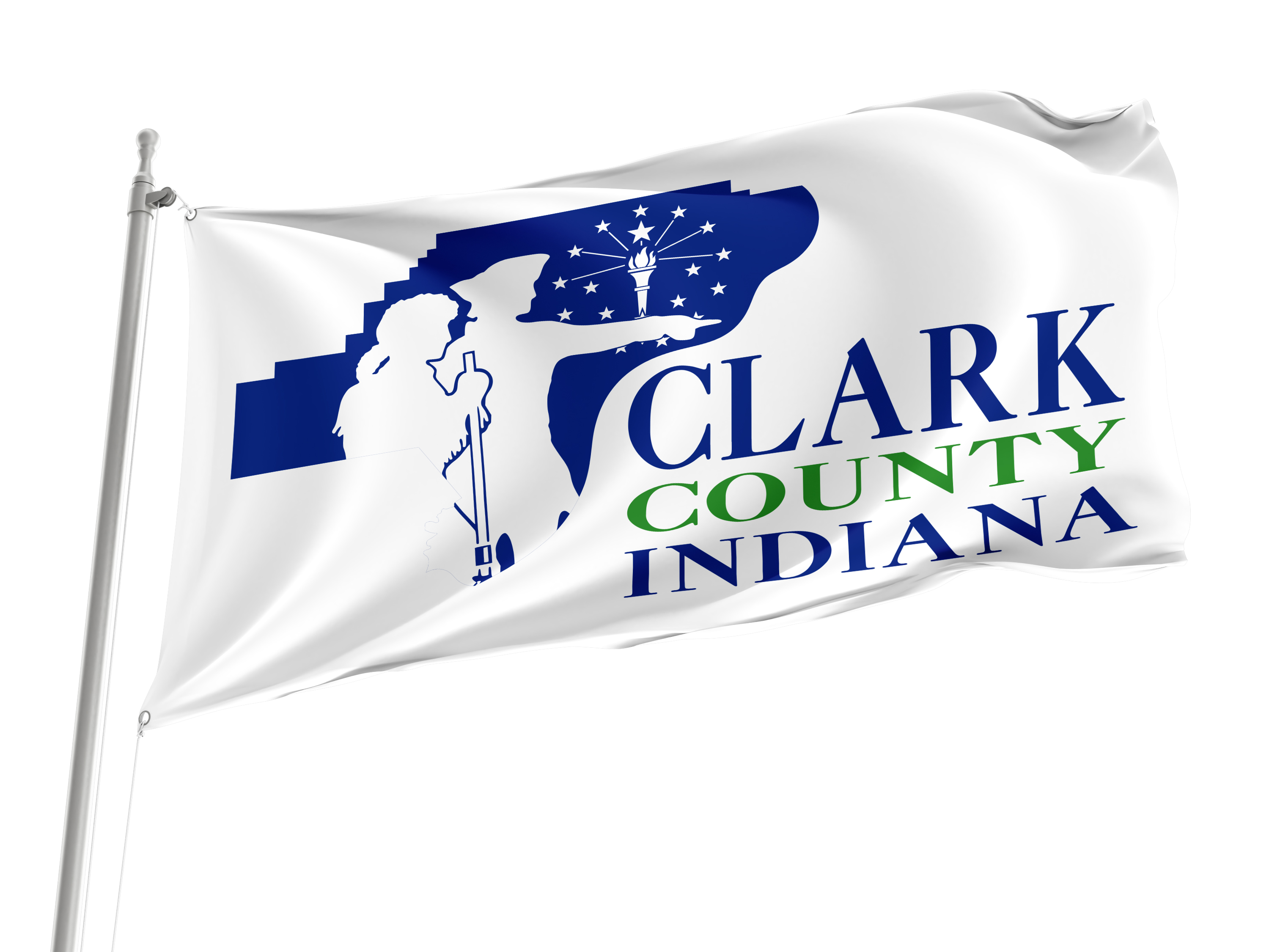 Clark County Flag for Indoor & Outdoor Use