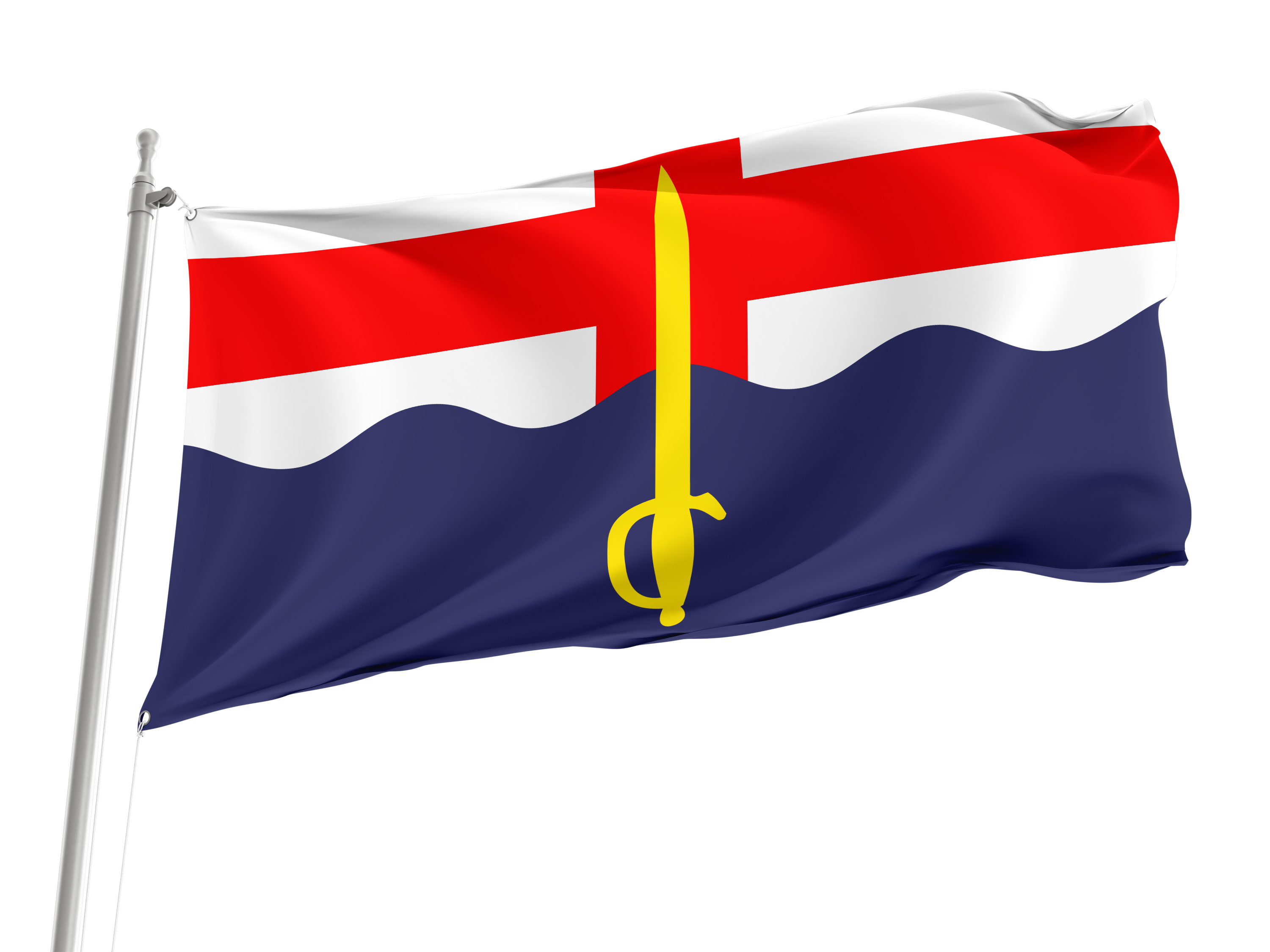 Clarksville Flag for Indoor & Outdoor Use