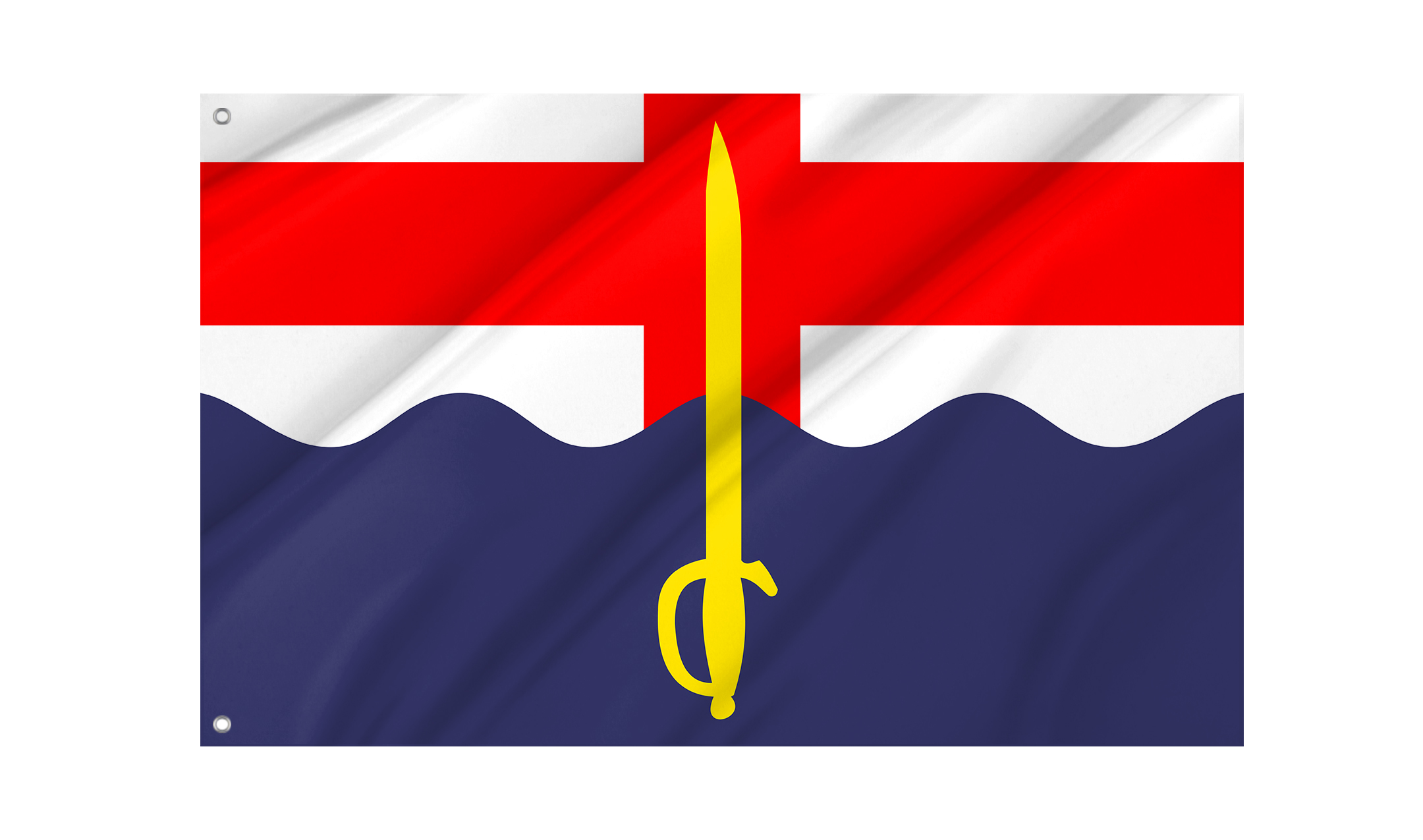 Clarksville Flag for Indoor & Outdoor Use