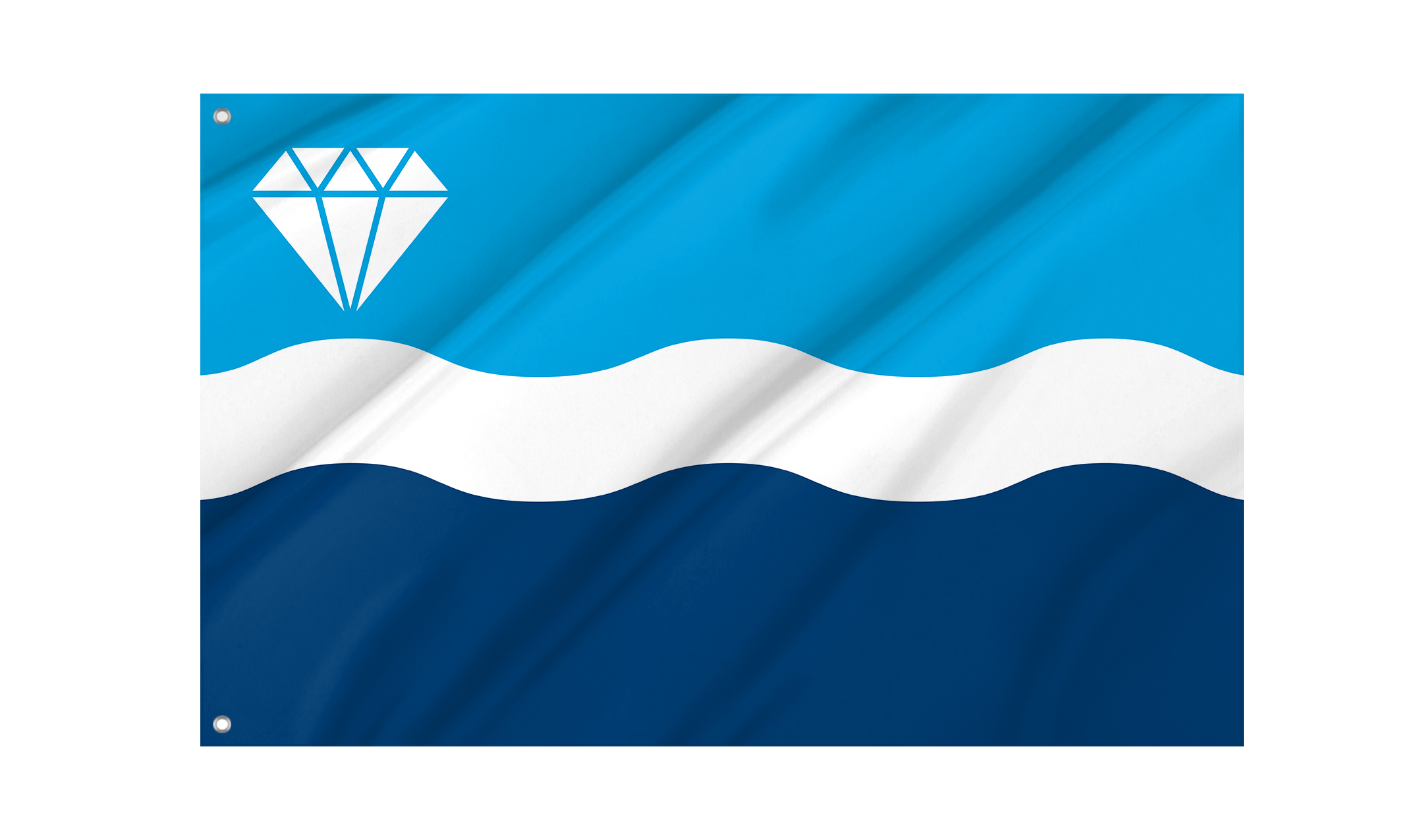Frankfort Flag for Indoor & Outdoor Use