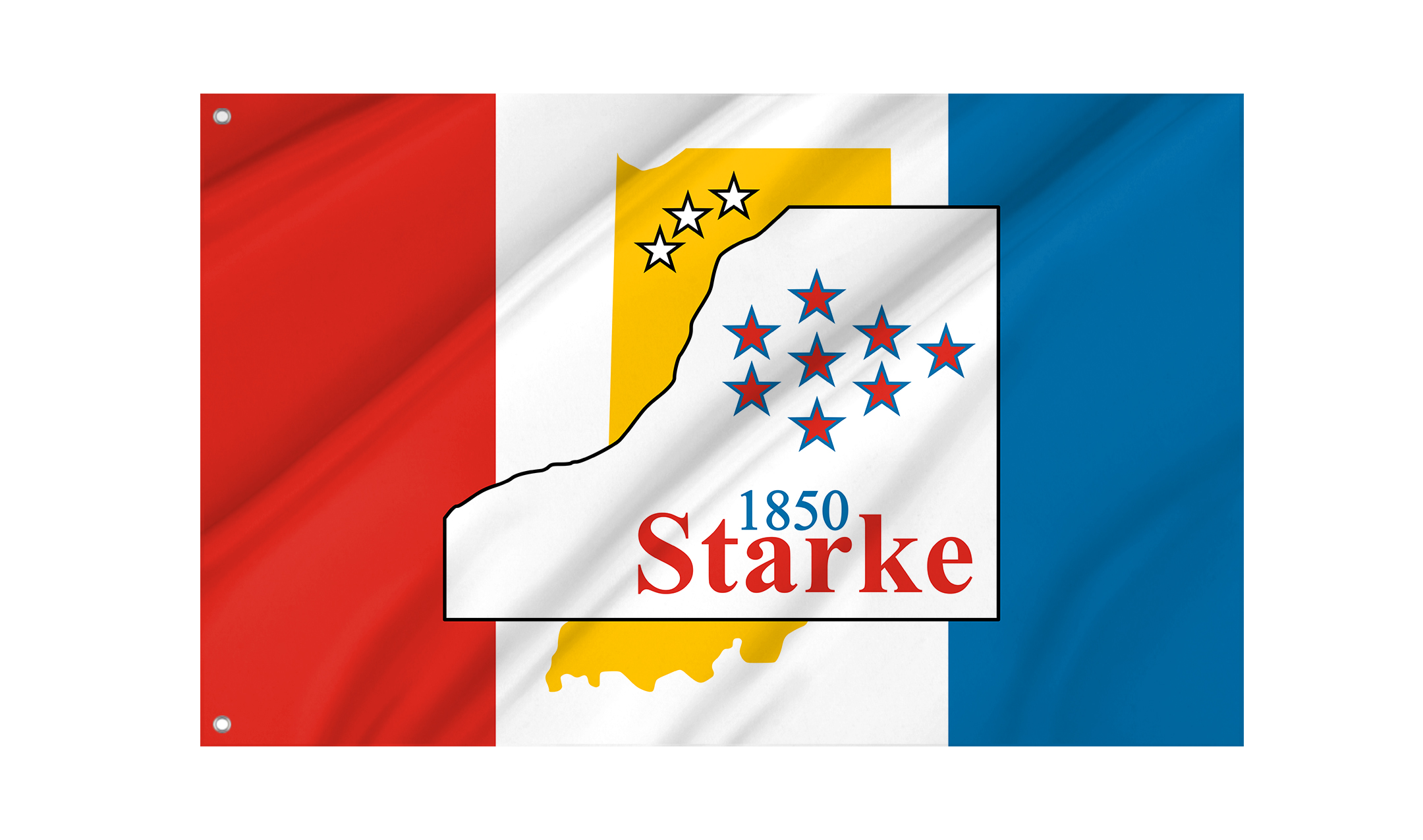 Starke County Flag for Indoor & Outdoor Use