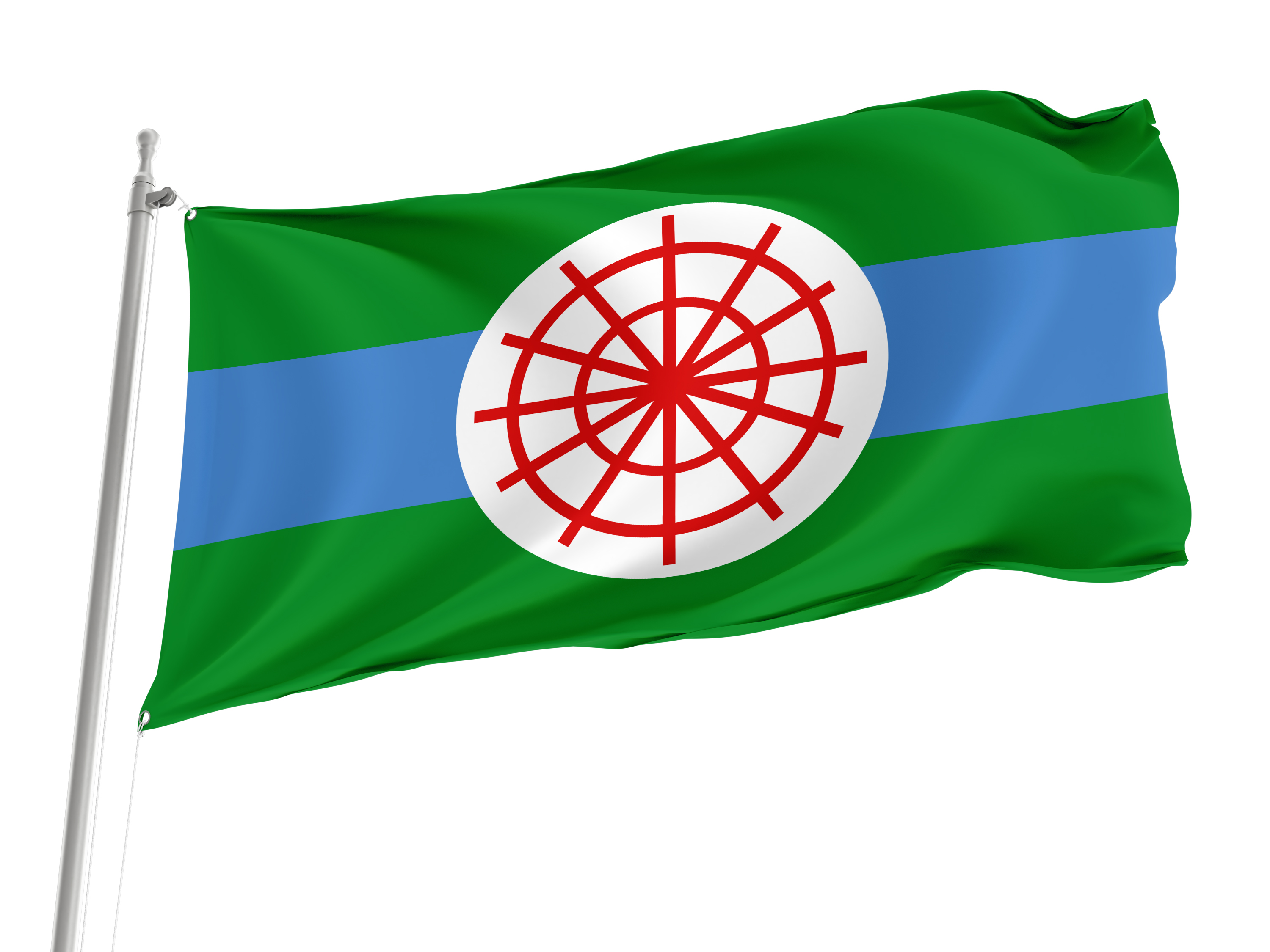 Clinton, Iowa Flag for Indoor & Outdoor Use