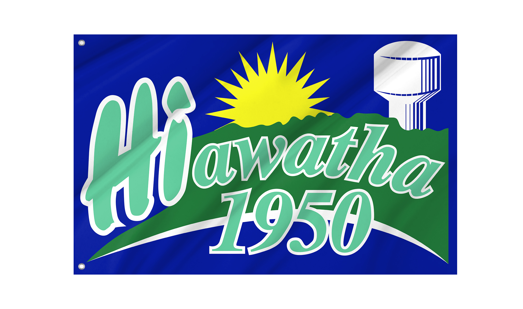 Hiawatha Flag for Indoor & Outdoor Use