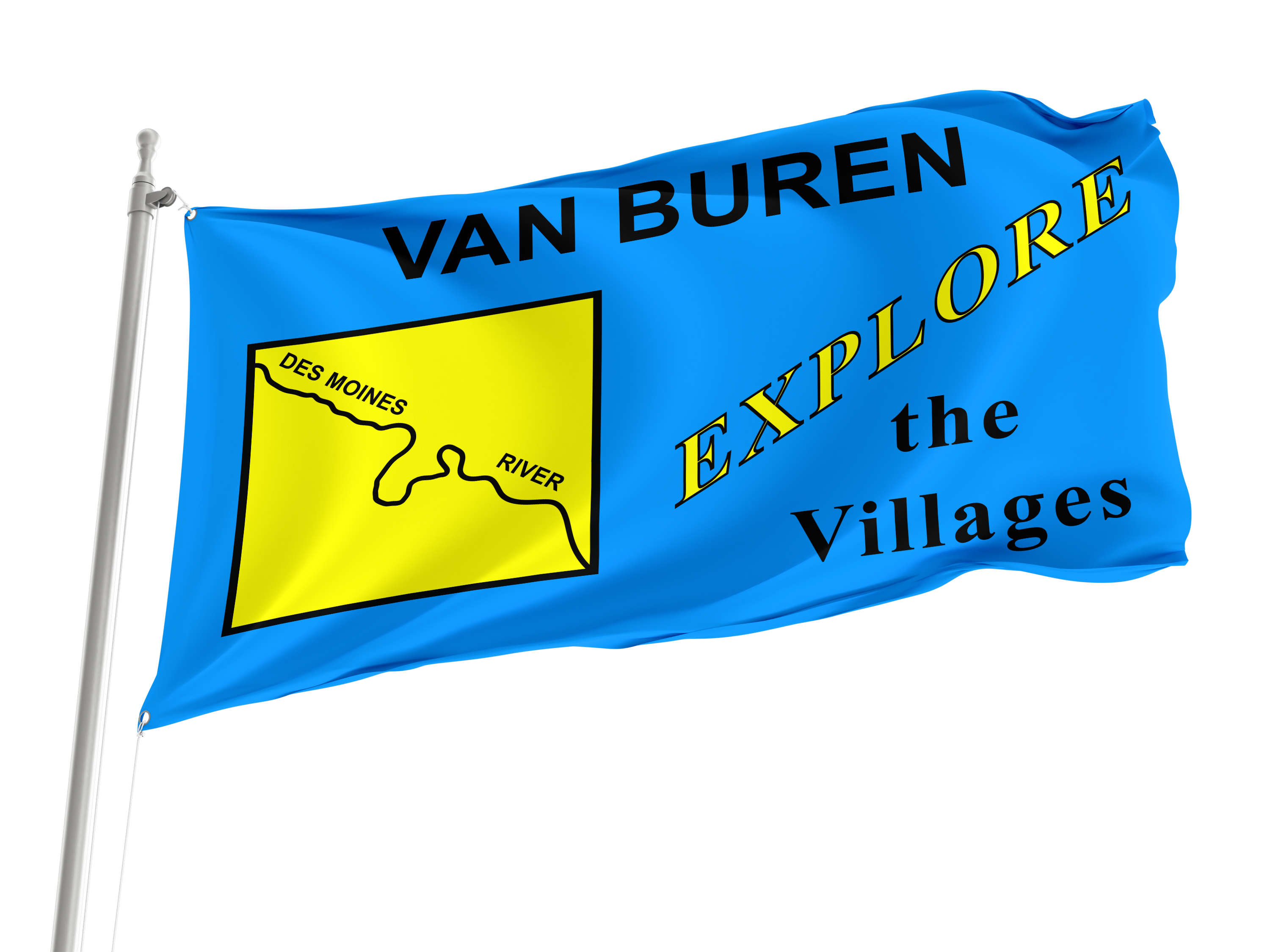 Van Buren County, Iowa Flag for Indoor & Outdoor Use