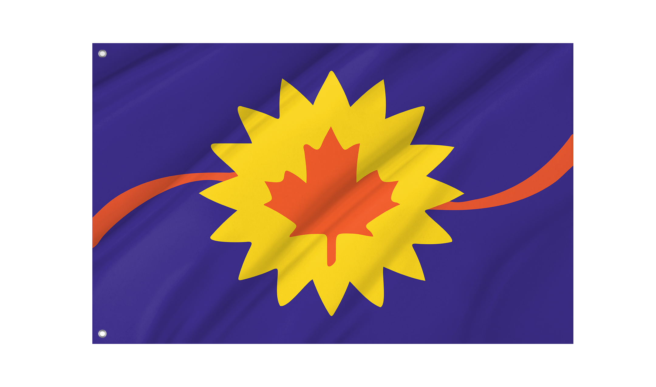 Baldwin City Flag for Indoor & Outdoor Use