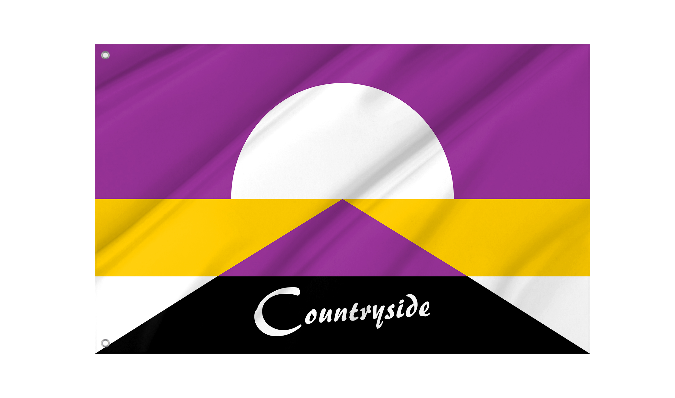 Countryside Flag for Indoor & Outdoor Use