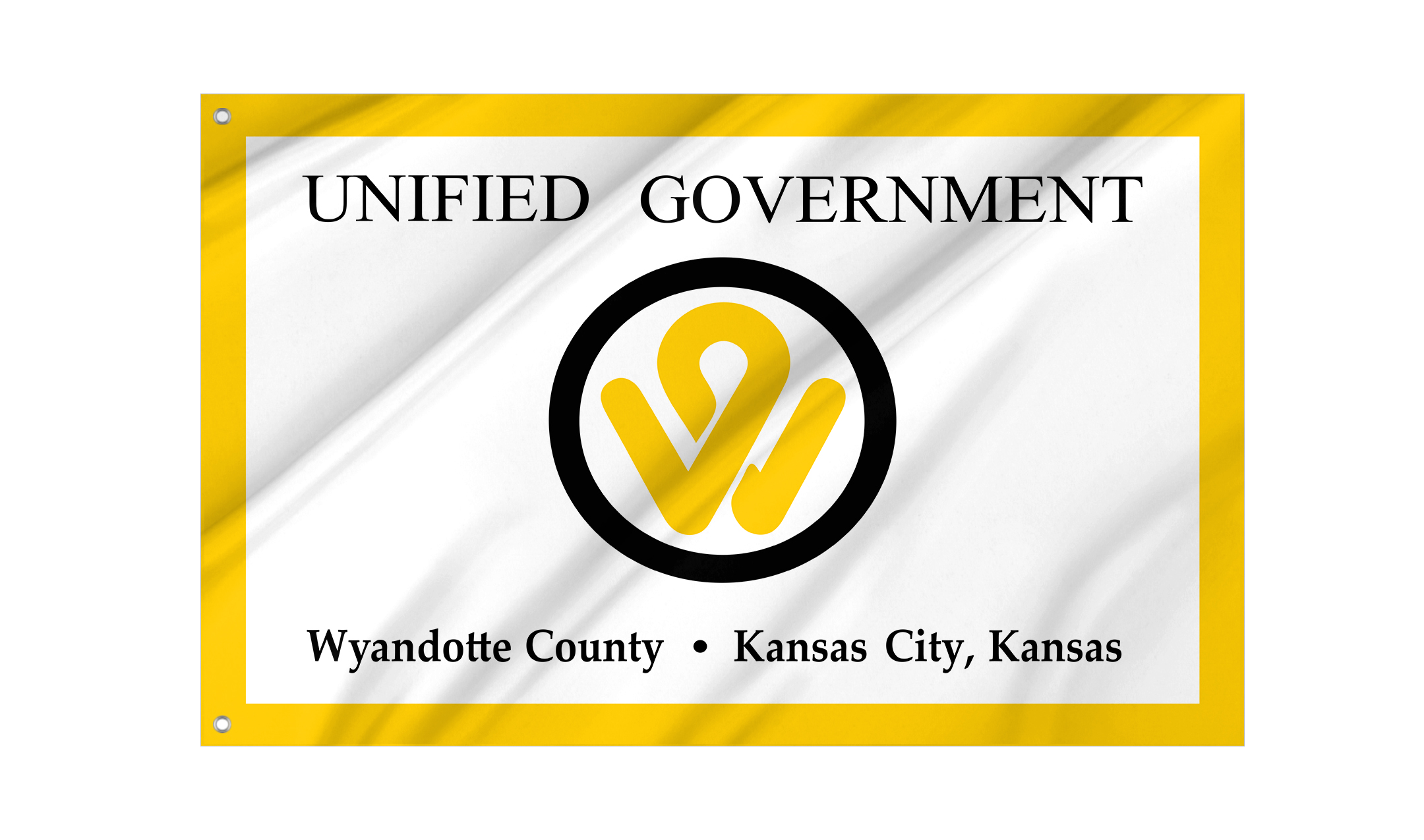 Wyandotte County Flag for Indoor & Outdoor Use