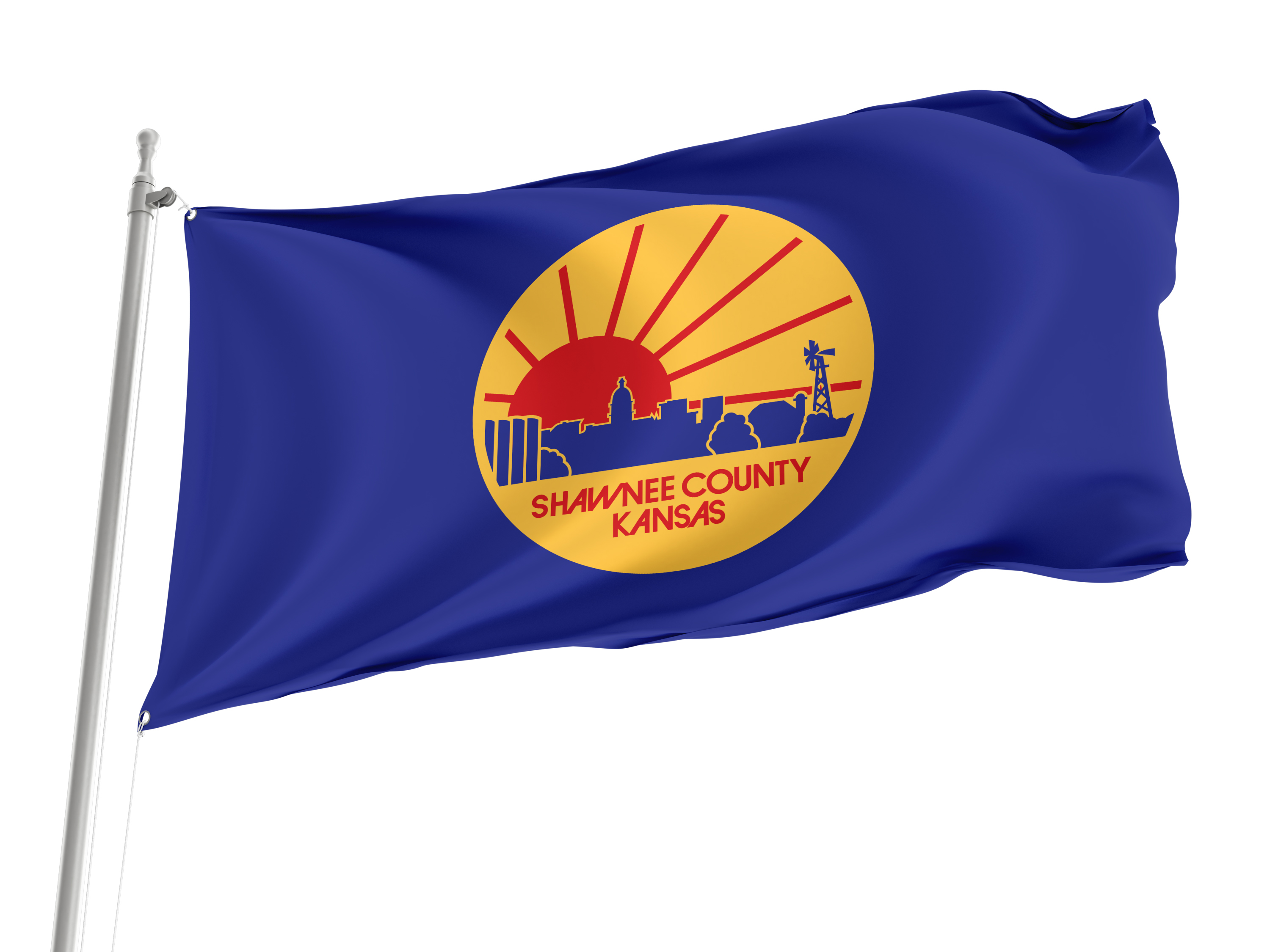 Shawnee County Flag for Indoor & Outdoor Use