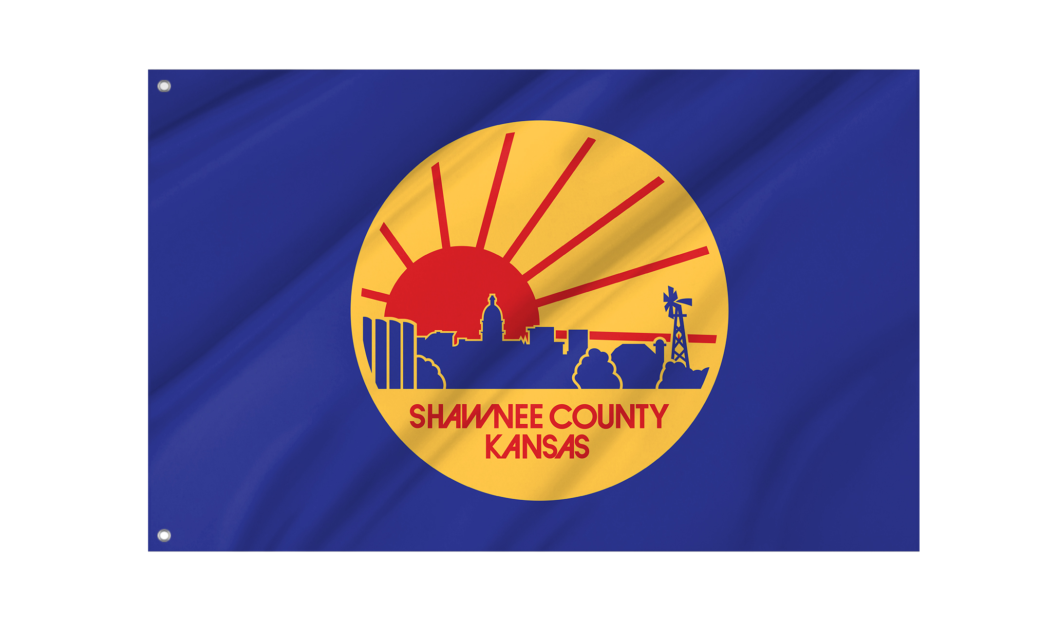 Shawnee County Flag for Indoor & Outdoor Use
