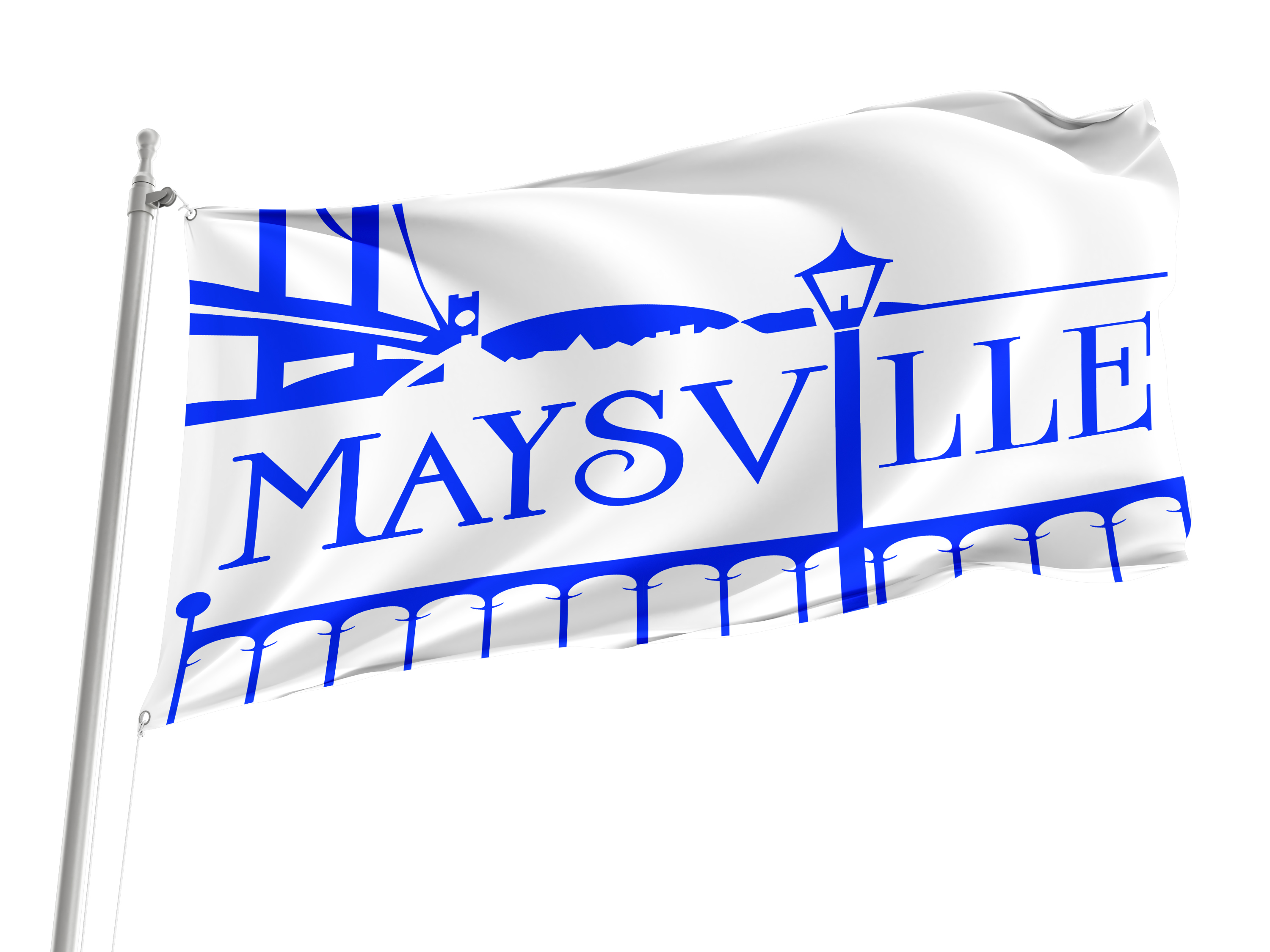 Maysville Flag for Indoor & Outdoor Use