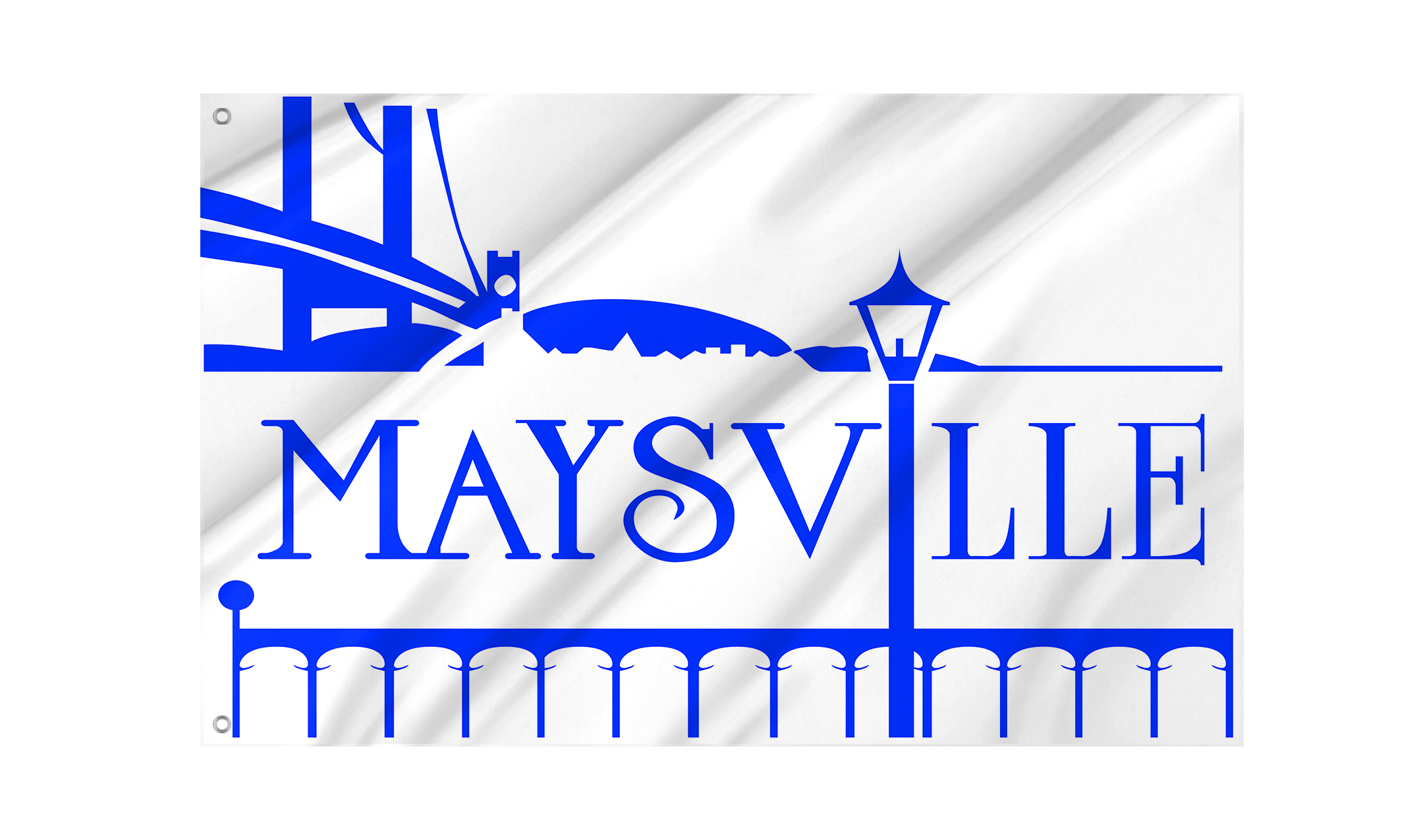 Maysville Flag for Indoor & Outdoor Use