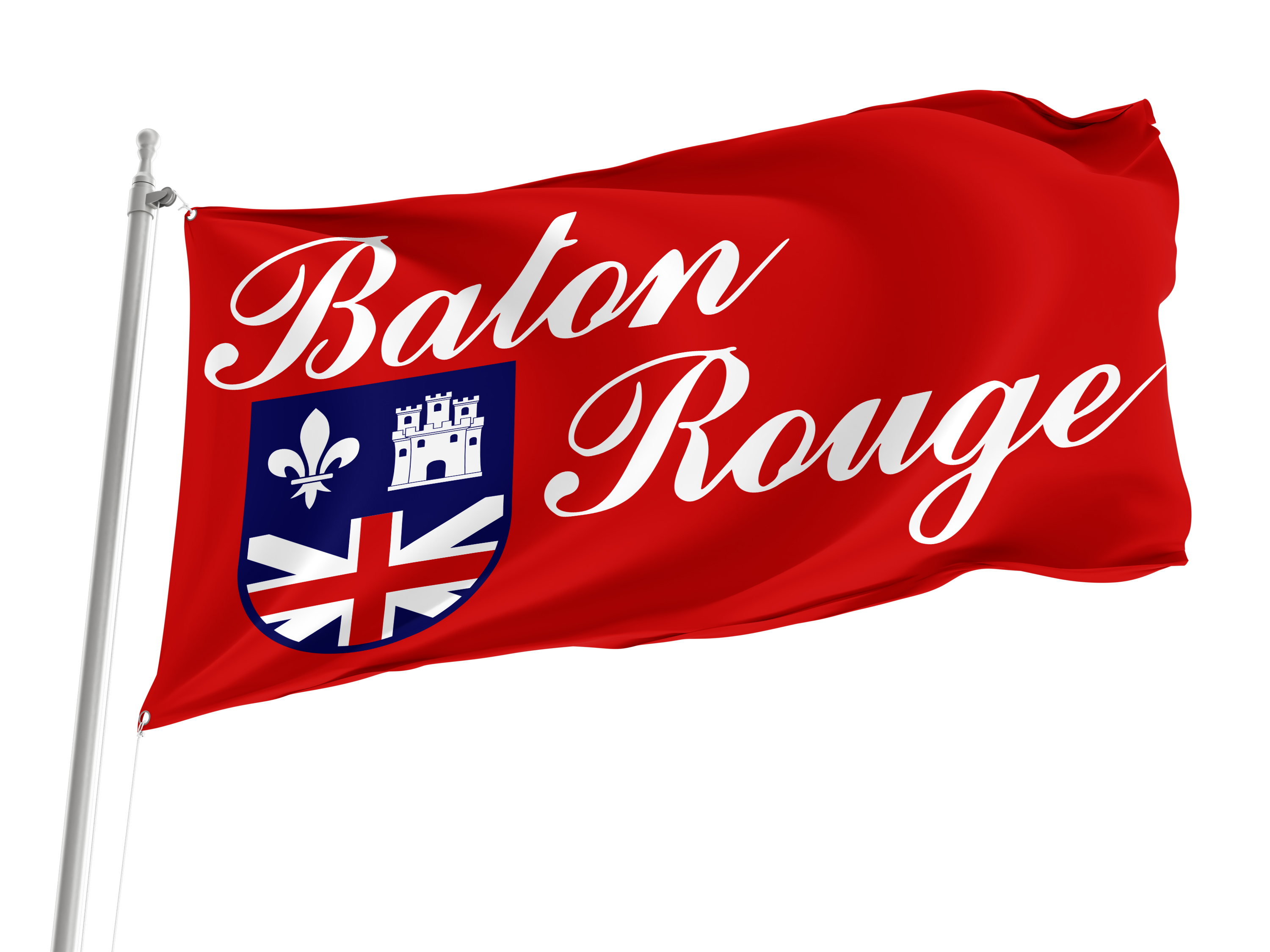 Baton Rouge Flag for Indoor & Outdoor Use