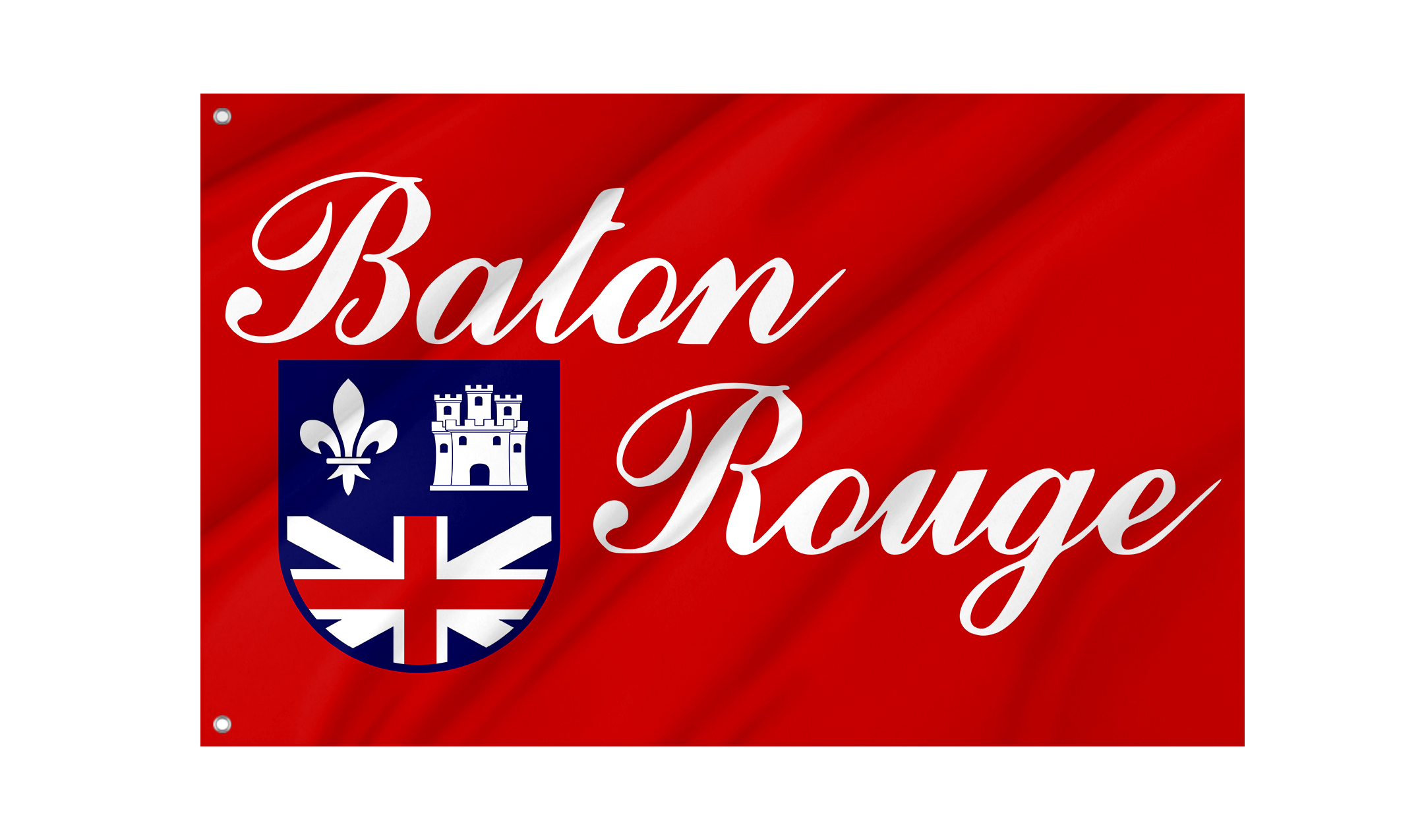 Baton Rouge Flag for Indoor & Outdoor Use