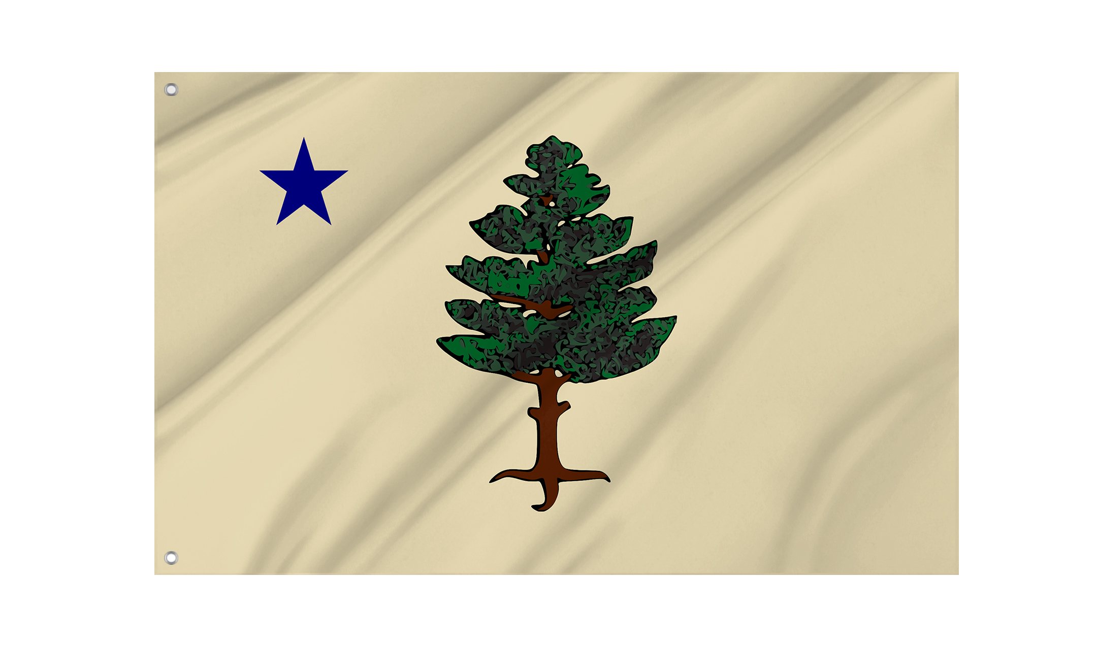 Maine 1901 to 1909 Flag for Indoor & Outdoor Use