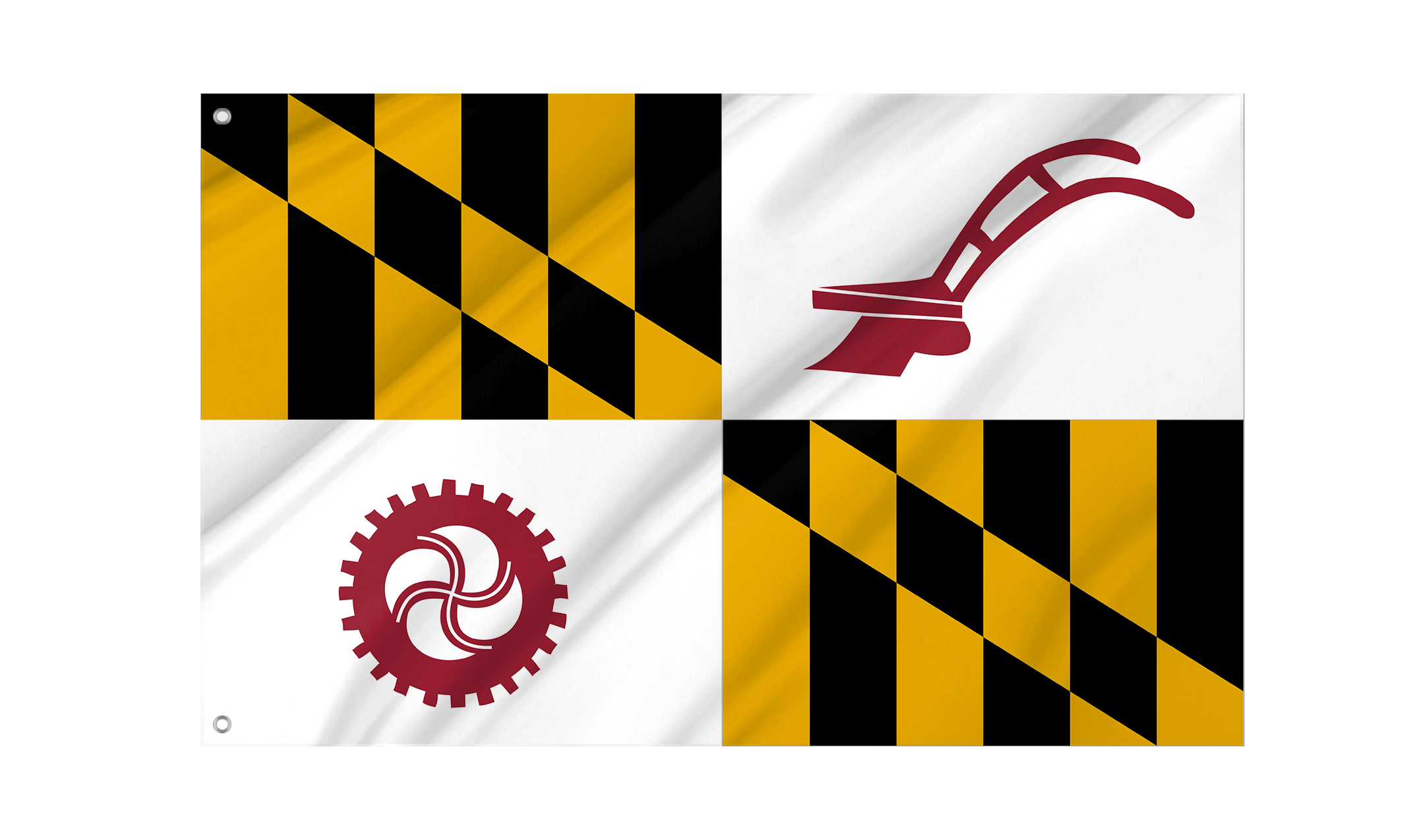 Baltimore County Flag for Indoor & Outdoor Use
