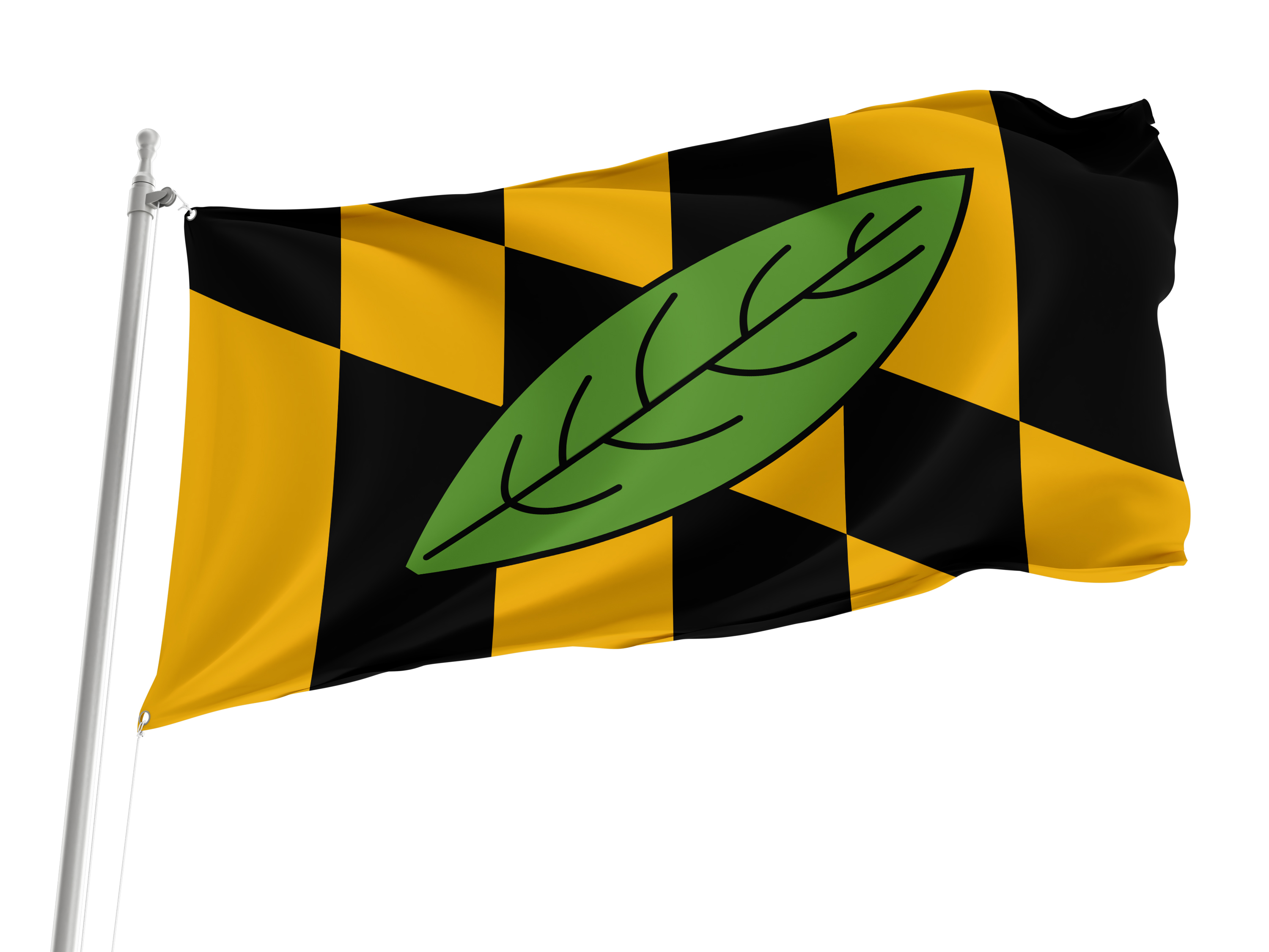 Calvert County Flag for Indoor & Outdoor Use