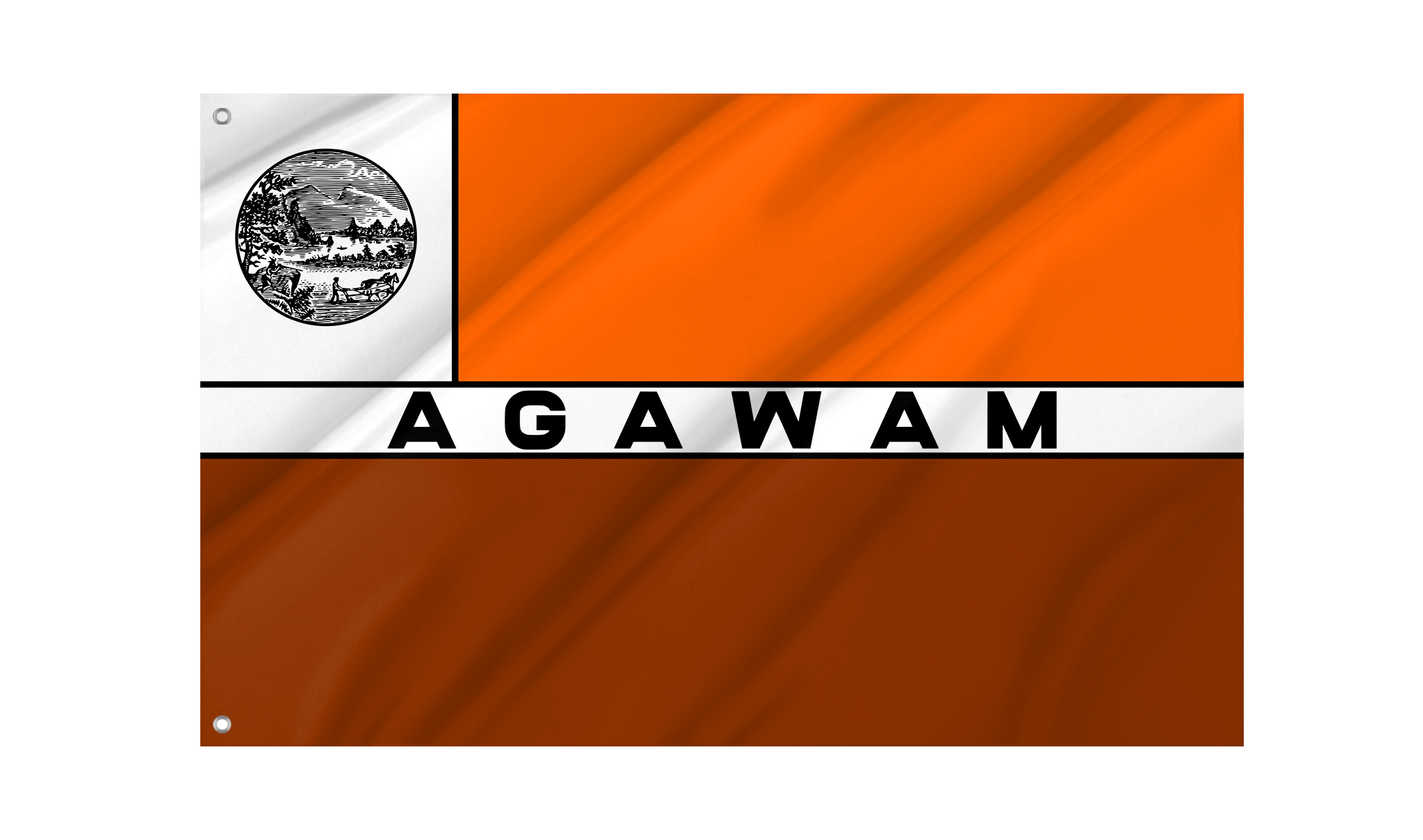 Agawam Flag for Indoor & Outdoor Use
