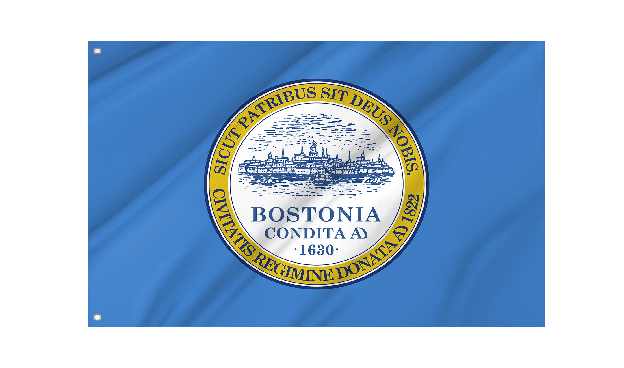 Boston Flag for Indoor & Outdoor Use