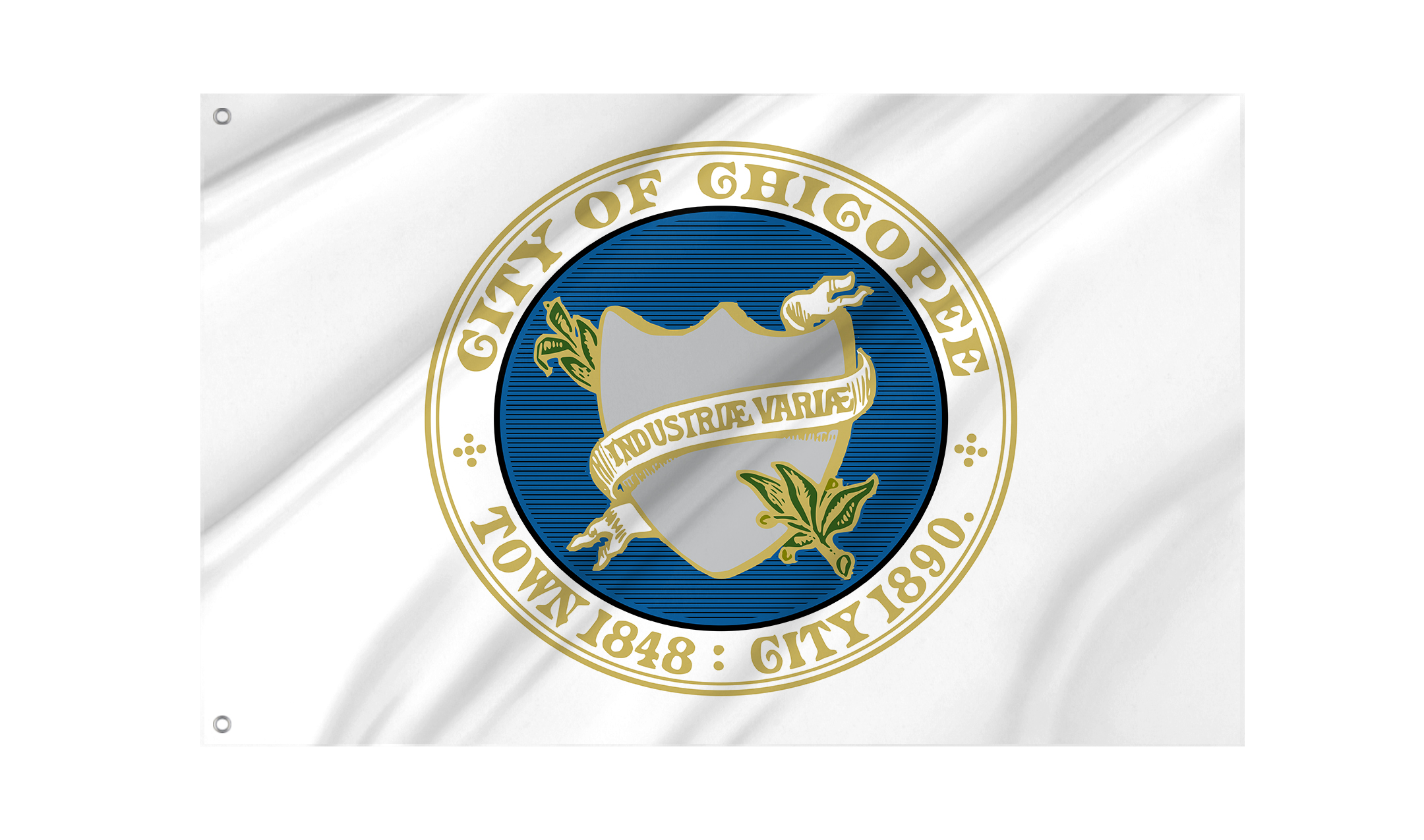 Chicopee Flag for Indoor & Outdoor Use
