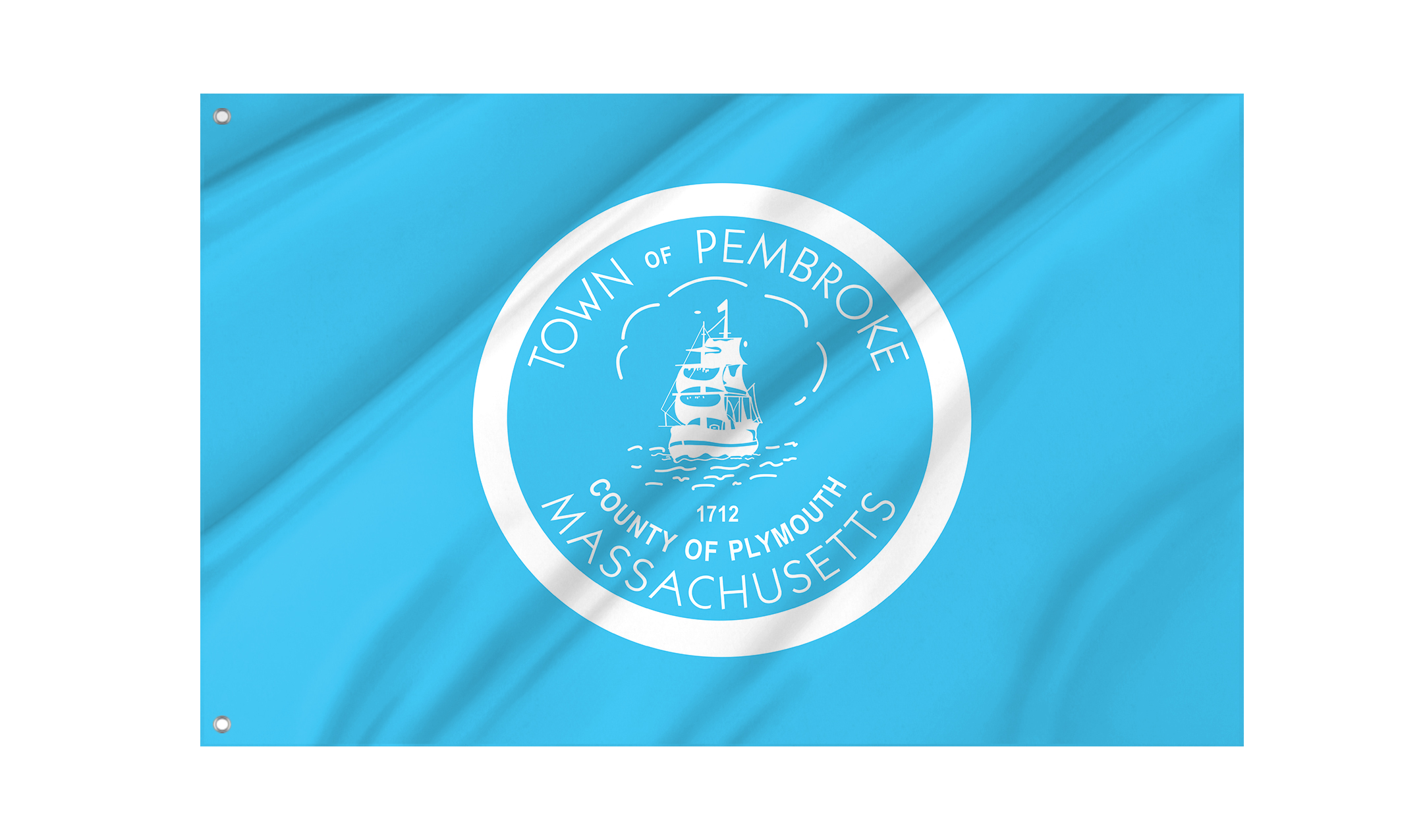 Pembroke Town Flag for Indoor & Outdoor Use